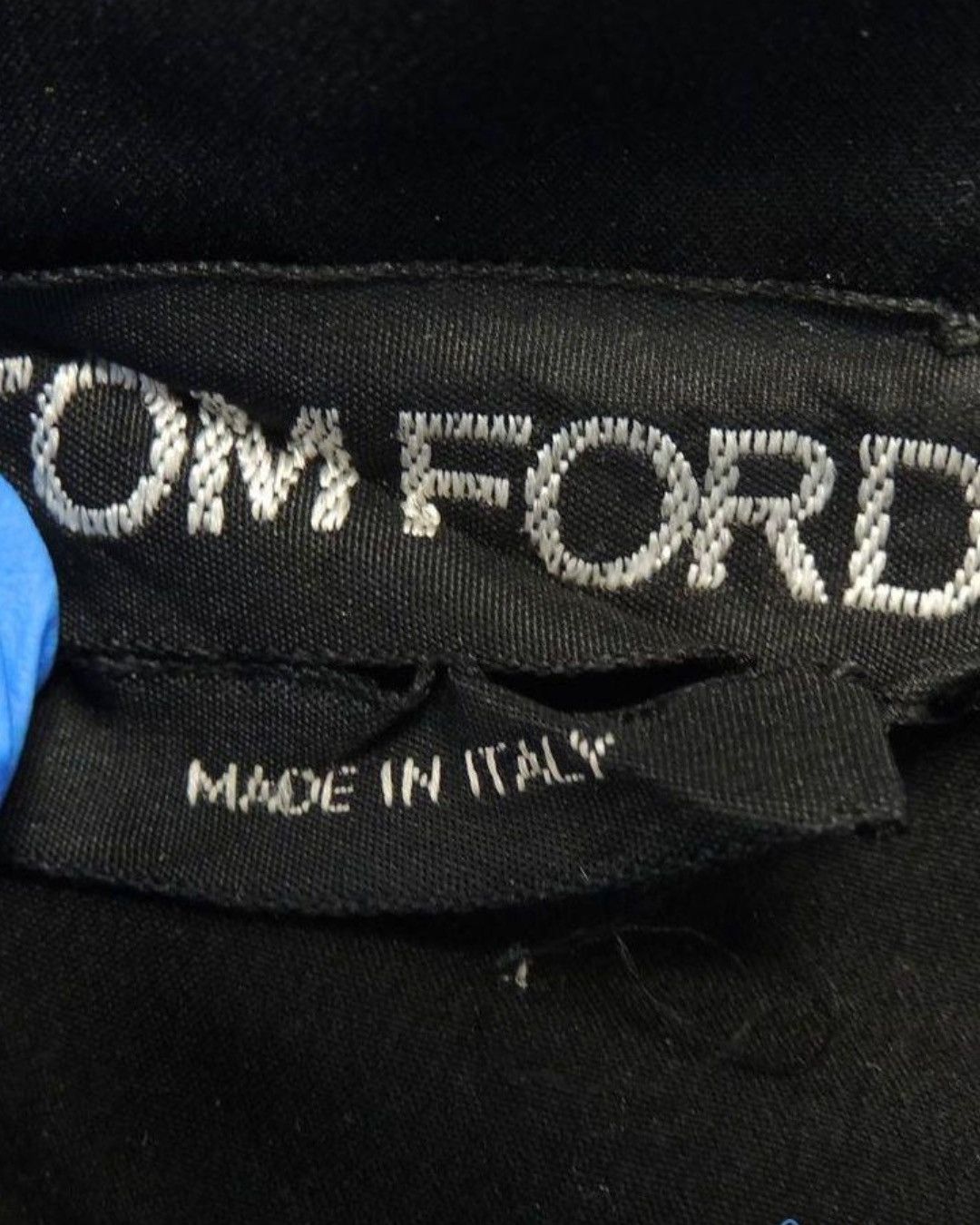 Tom Ford Tom Ford WMNS Black Tie Neck Uniform Button Up Blouse Size XS / US 0-2 / IT 36-38 - 7 Thumbnail