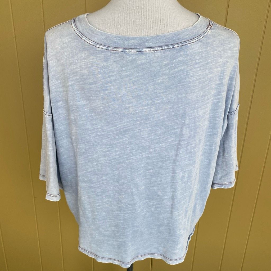 Other Mustard Seed women S Crewneck short sleeve top w/front pocke Size S / US 4 / IT 40 - 7 Thumbnail