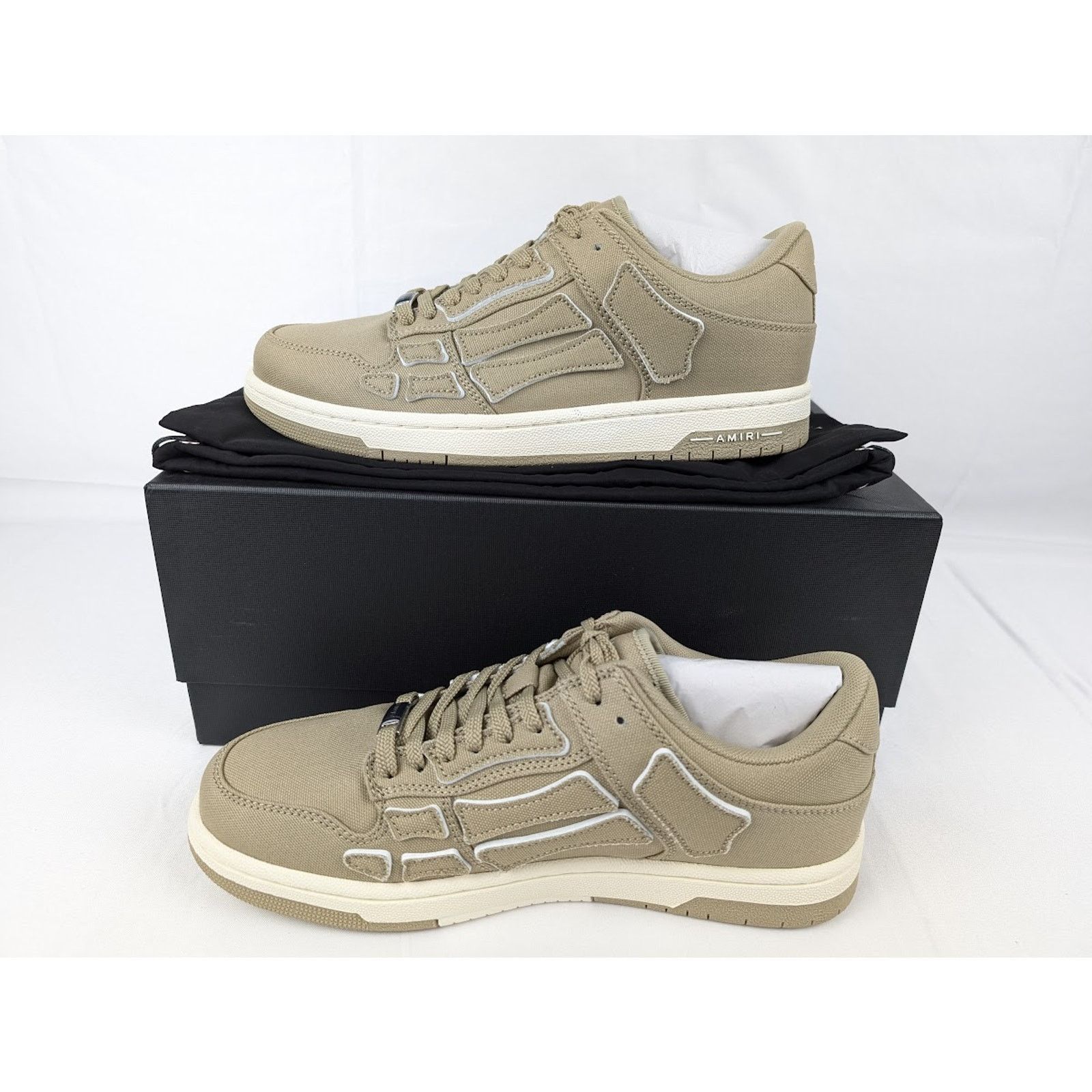 Amiri o1rshd1 Q:2 / Chunky Skeleton Top Low Sneakers in Green Size US 11 / EU 44 - 19 Thumbnail