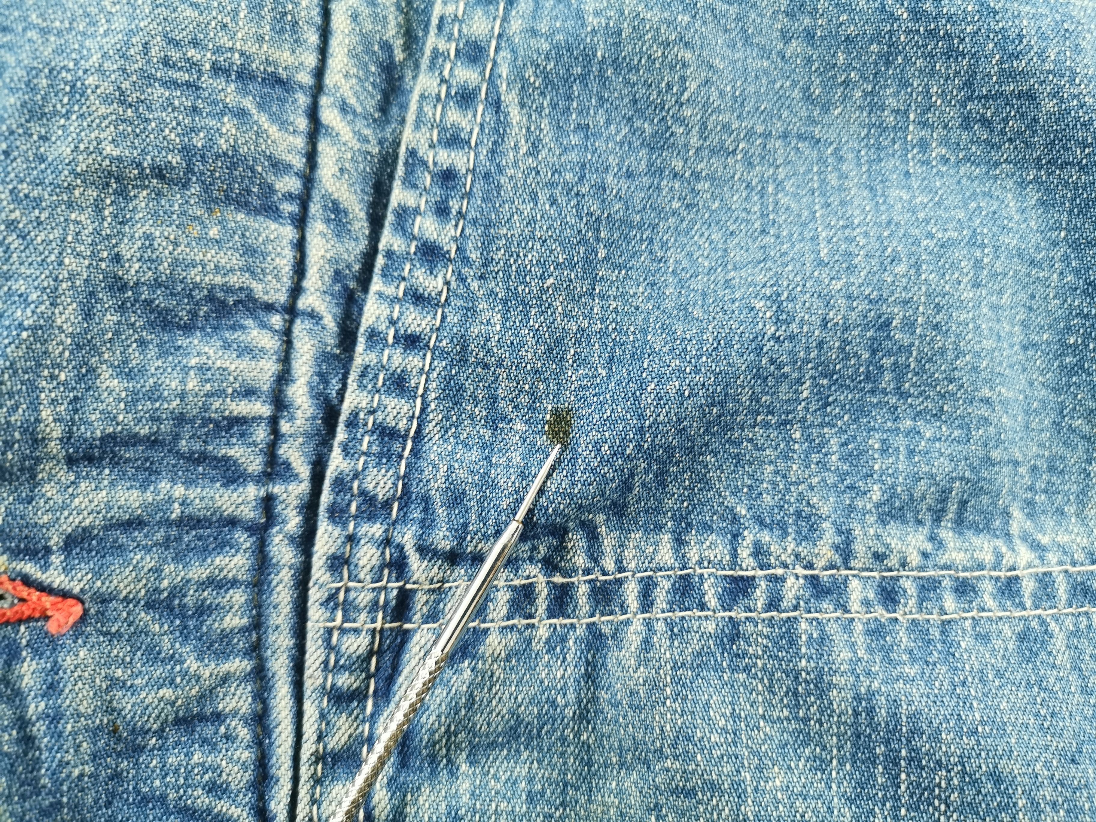 Big Mac Distressed Vintage 60's Big Mac Denim Jeans Jacket Size M Size US M / EU 48-50 / 2 - 5 Thumbnail