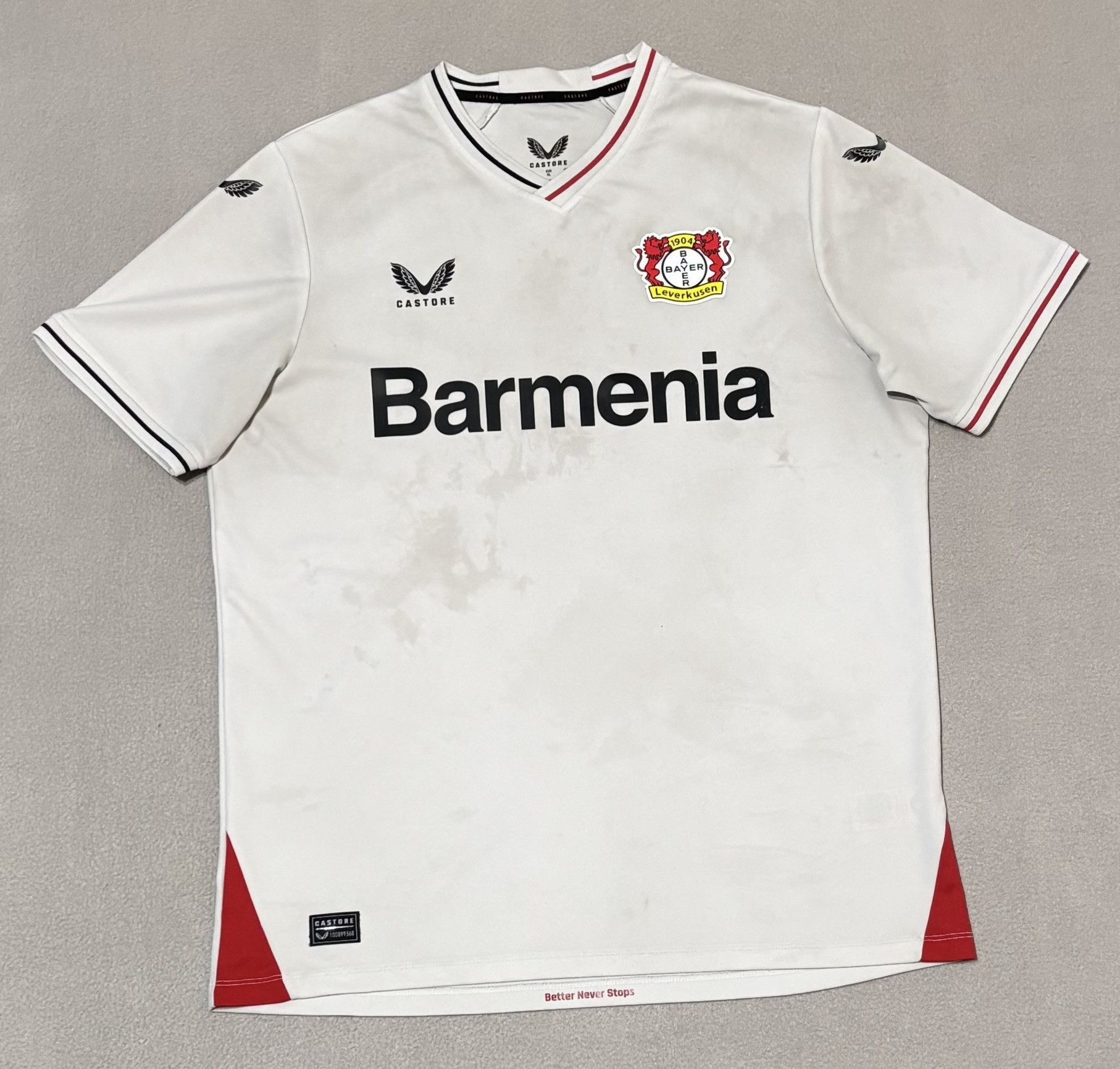 Castore Bayer 04 Leverkusen 2022/2023 Castore Football Jersey Size US XL / EU 56 / 4 - 5 Thumbnail