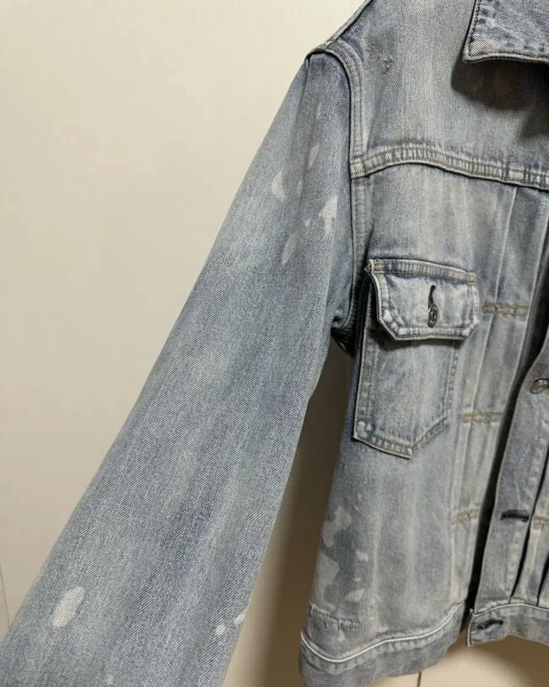 Dior Dior Homme Christian Dior Back Washed Denim Jacket Size US M / EU 48-50 / 2 - 3 Thumbnail