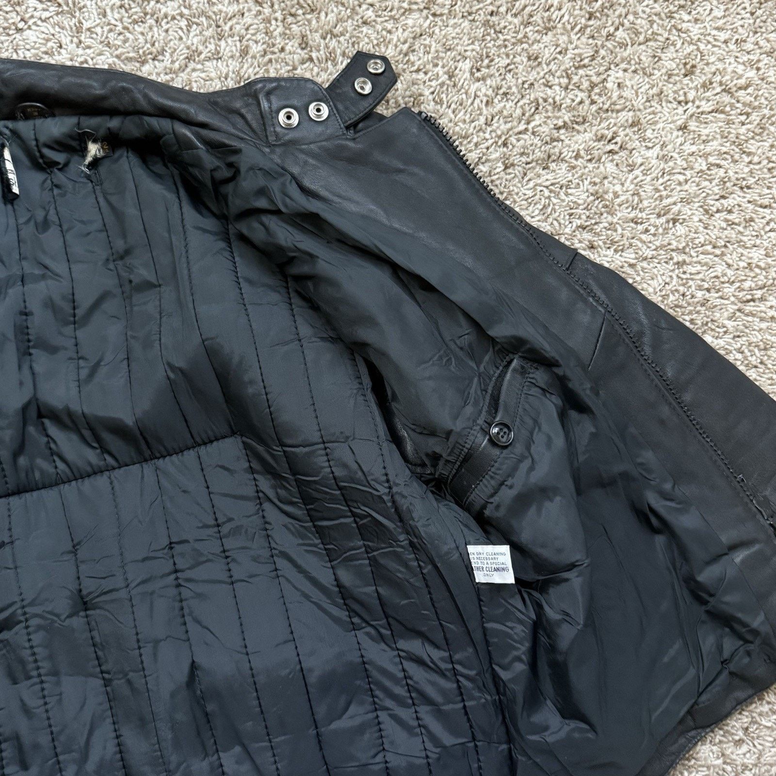 Harley Davidson × Hein Gericke × Vintage Harley Davidson Hein Gericke Black Leather Motorcycle Jacket Size US M / EU 48-50 / 2 - 16 Thumbnail