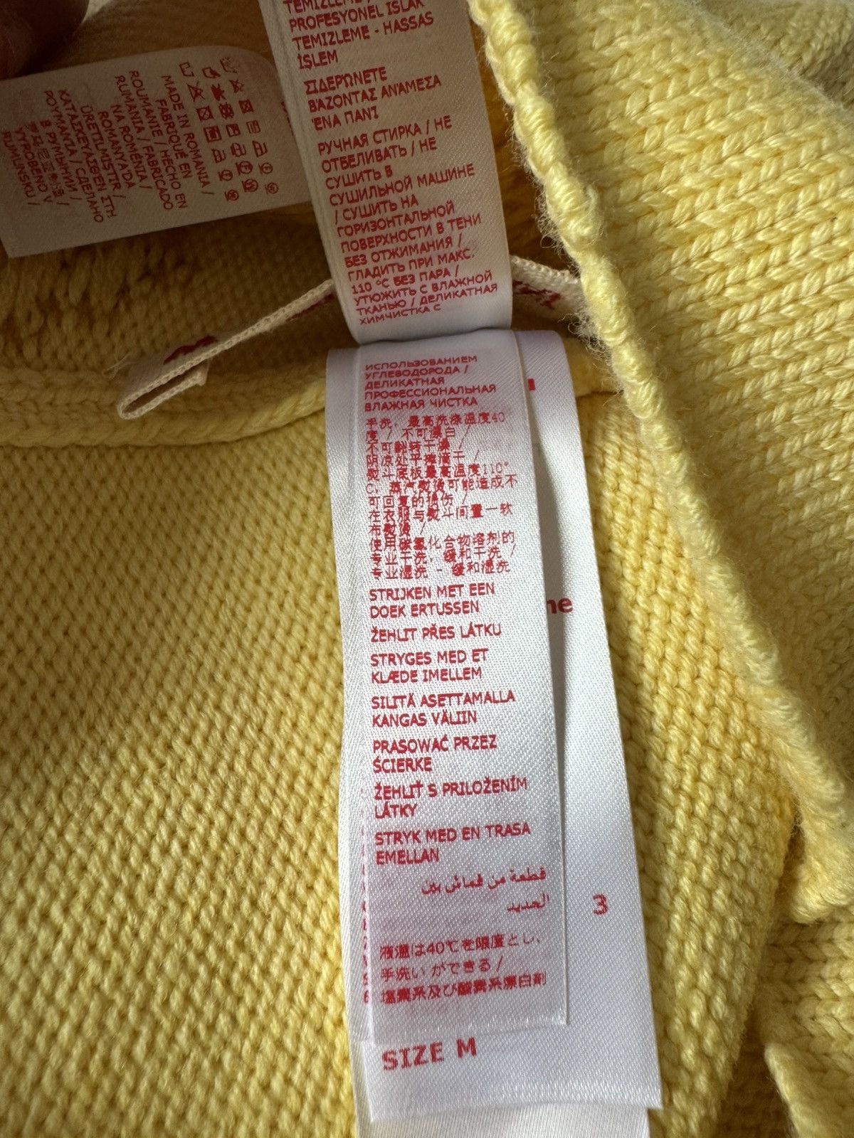 Marni Marni Mohair Beanie Yellow Size ONE SIZE - 8 Thumbnail