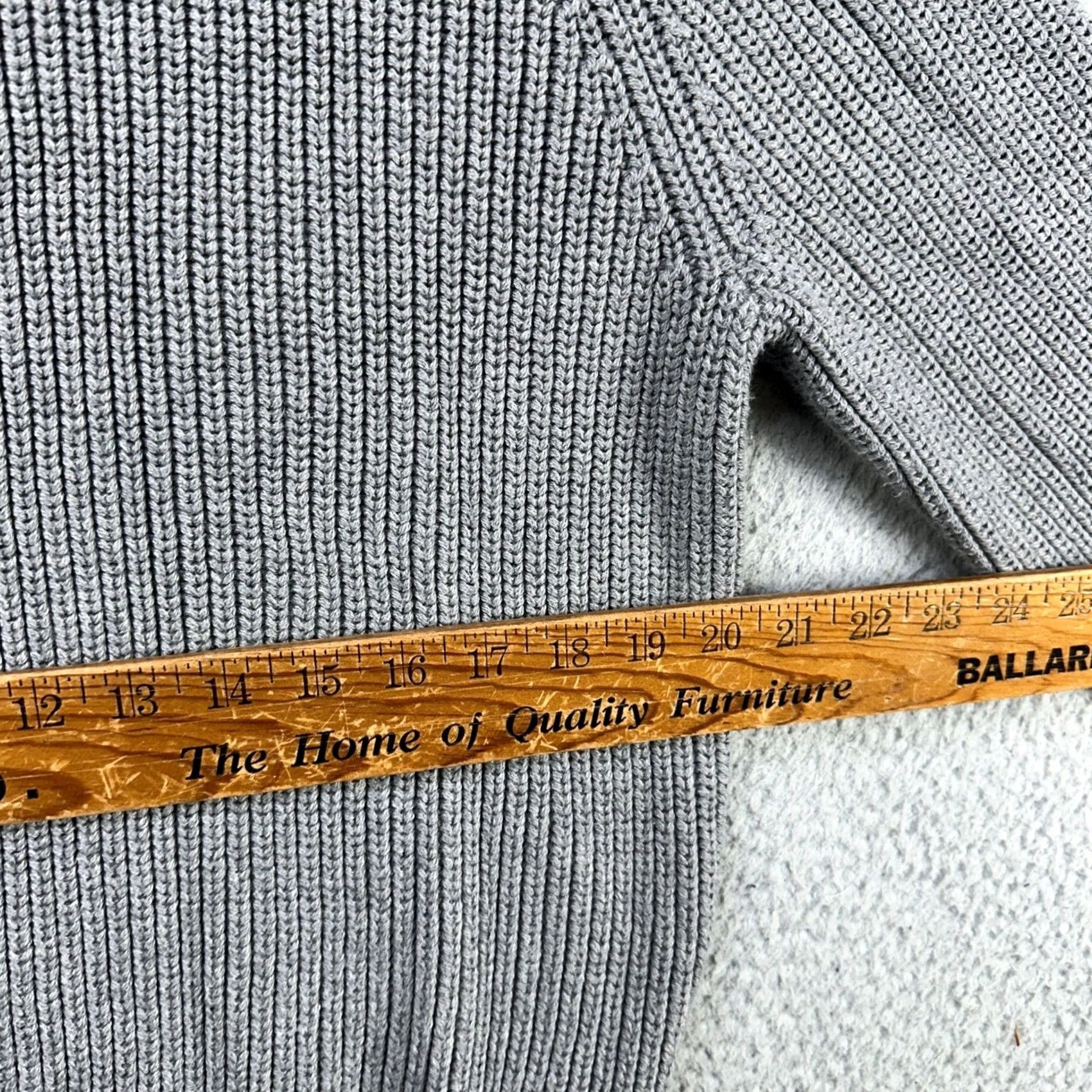 Vintage Fair Harbor Sweater Crewneck Mens Medium Gray Knit Pullover Organic Cotton Blend Short Sleeve? Size US M / EU 48-50 / 2 - 5 Thumbnail