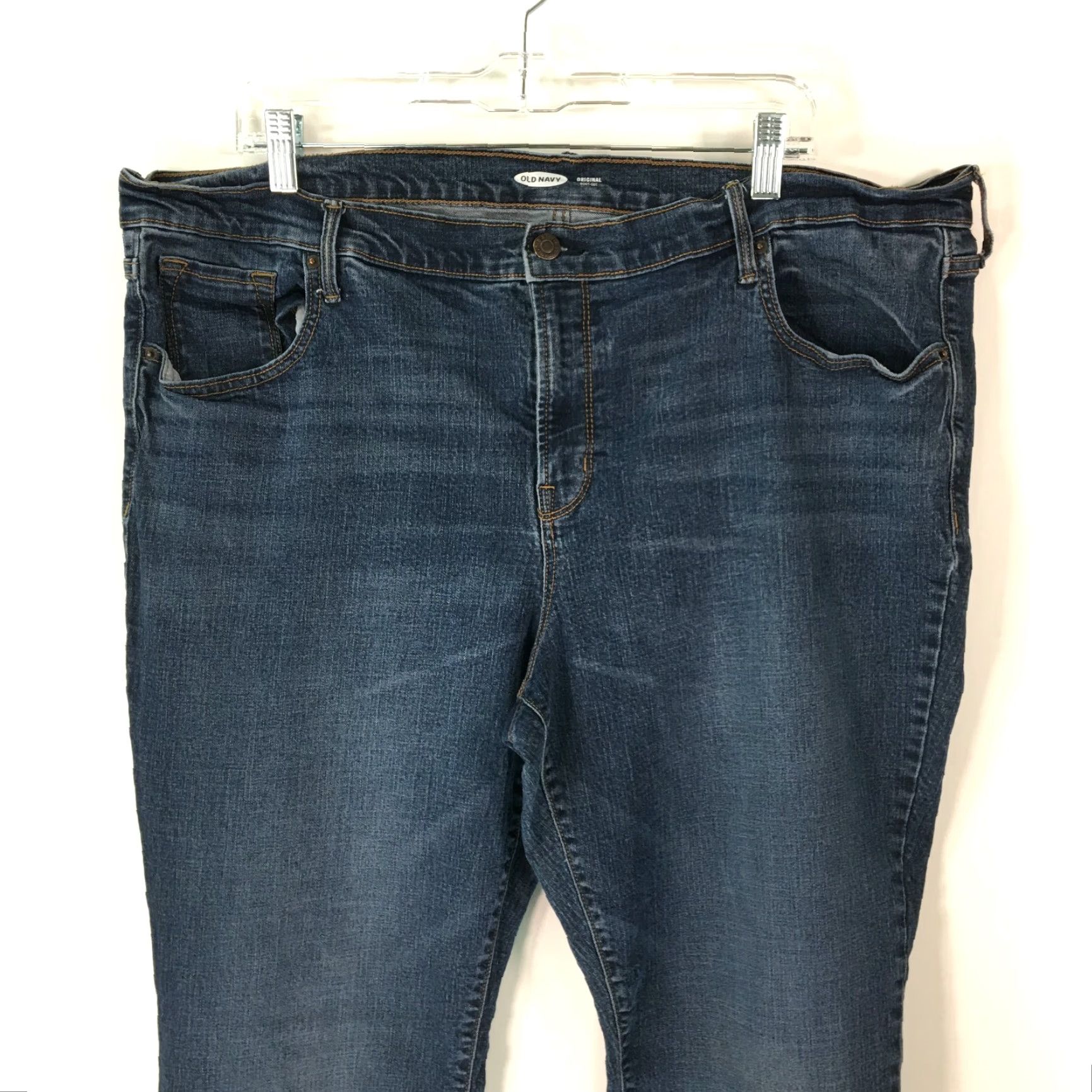 Old Navy Old Navy Womens Regular Denim Jeans 20 Blue High Rise Straight 31in 90s Preppy College Durable Comfort Jeans Women Size 20 Size 42" / US 20 - 2 Thumbnail