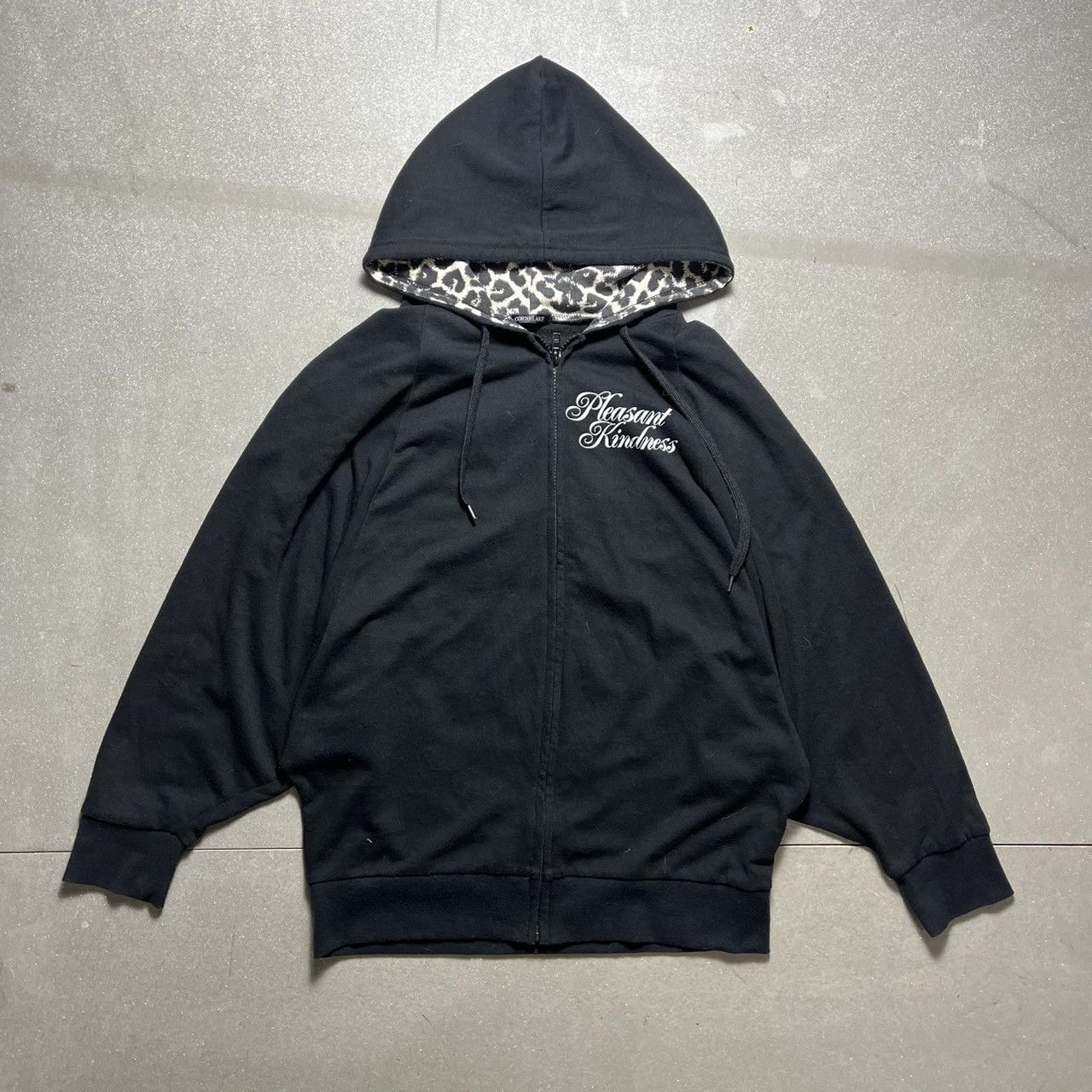 If Six Was Nine × Japanese Brand × Le Grande Bleu (L.G.B.) Conflake Japanese Brand Skulls Leopard Hoodie Sweater Size L / US 10 / IT 46 - 2 Thumbnail