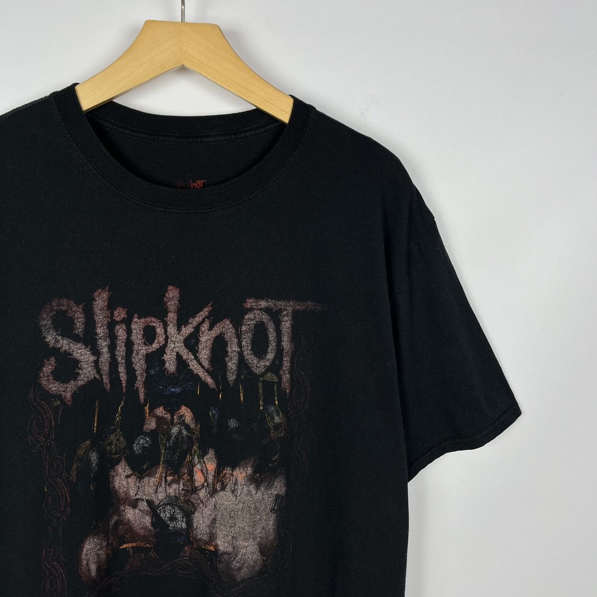 Band Tees Vintage Slipknot rock band tee 90’s Size US XL / EU 56 / 4 - 2 Thumbnail