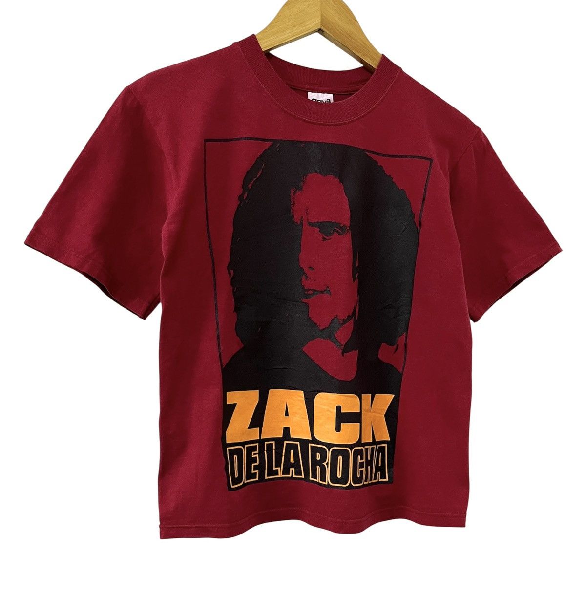 VINTAGE 00s RAGE AGAINST THE MACHINE ZACK DE LA ROCHA TSHIRT