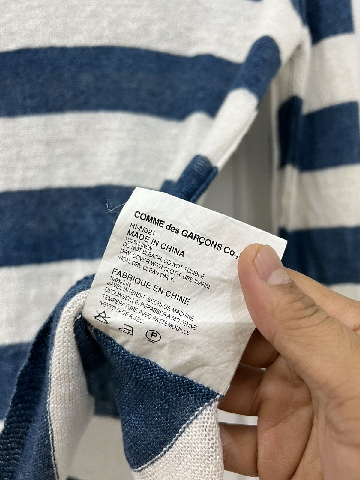 Comme des Garcons × Designer × Japanese Brand COMME DES GARCONS JAPANESE BRAND LONG SLEEVES SHIRT Size S / US 4 / IT 40 - 11 Thumbnail