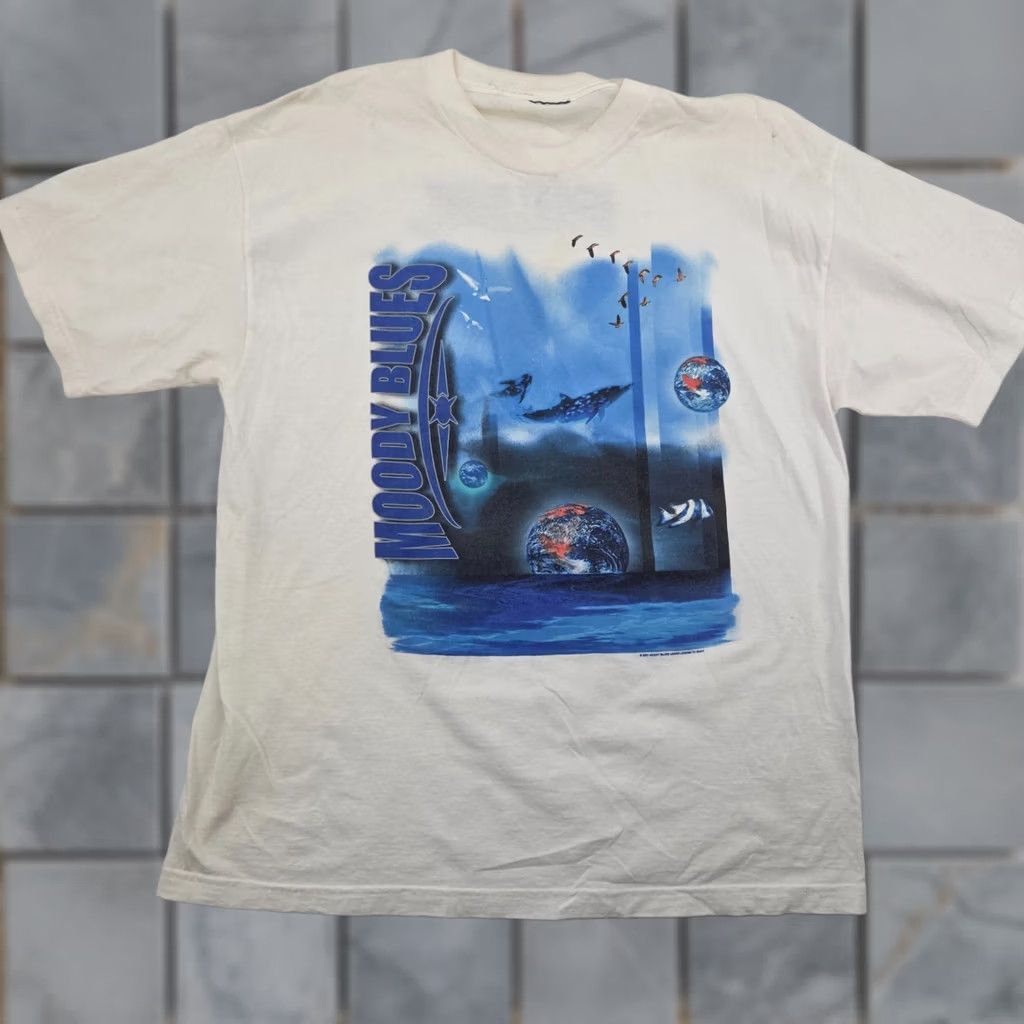 Giant VINTAGE Nirvana Kurt Cobain Shirt Mens XL White 90s 1994