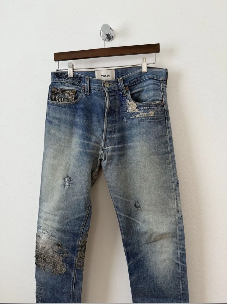 Proleta Re Art × Vuja De vuja de x proletareart glitch boro denim Size US 33 - 3 Thumbnail