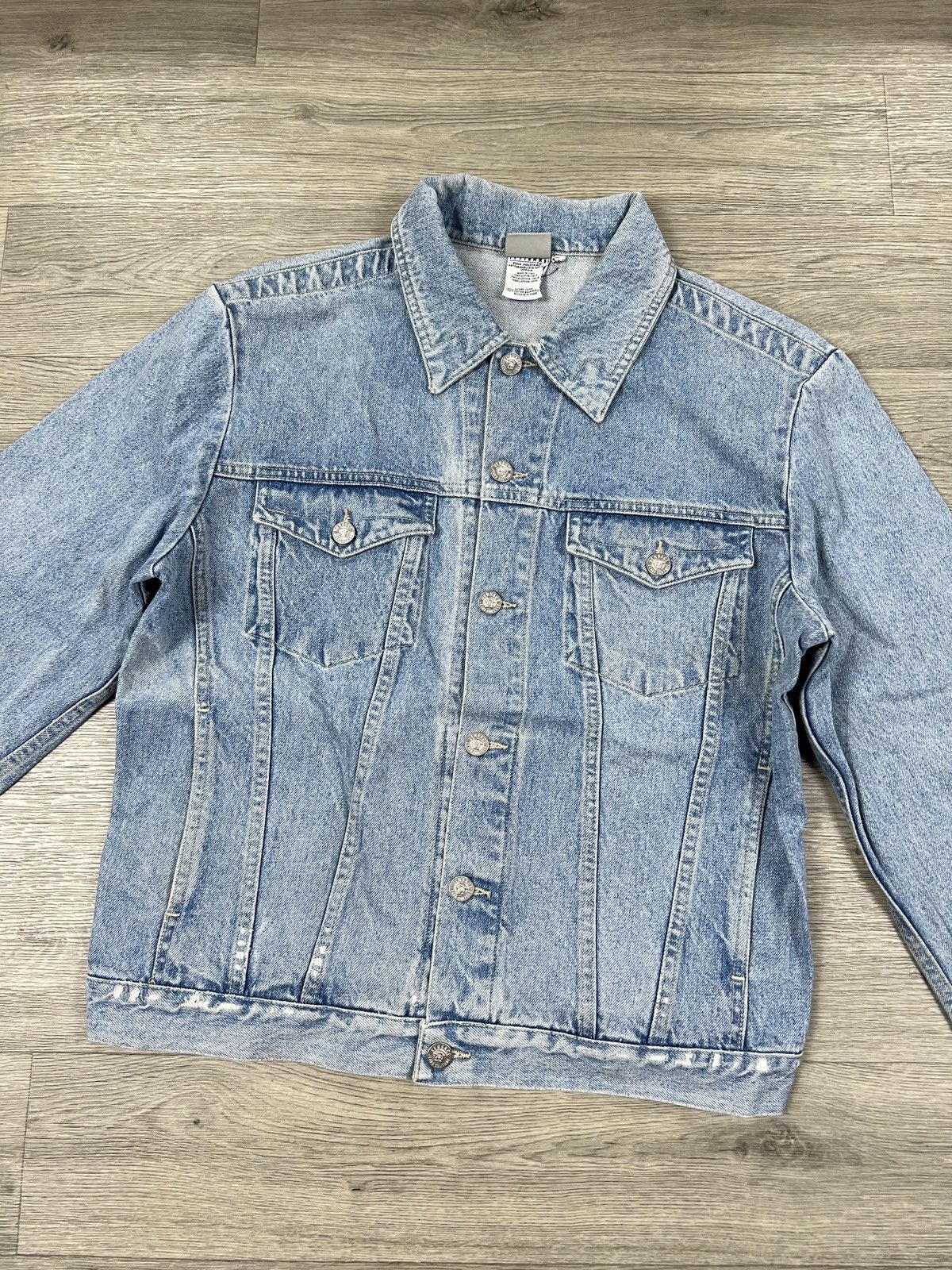 Versace Jeans Couture Versace Jeans Couture Blue Denim Button Front Jacket L Size US L / EU 52-54 / 3 - 2 Thumbnail