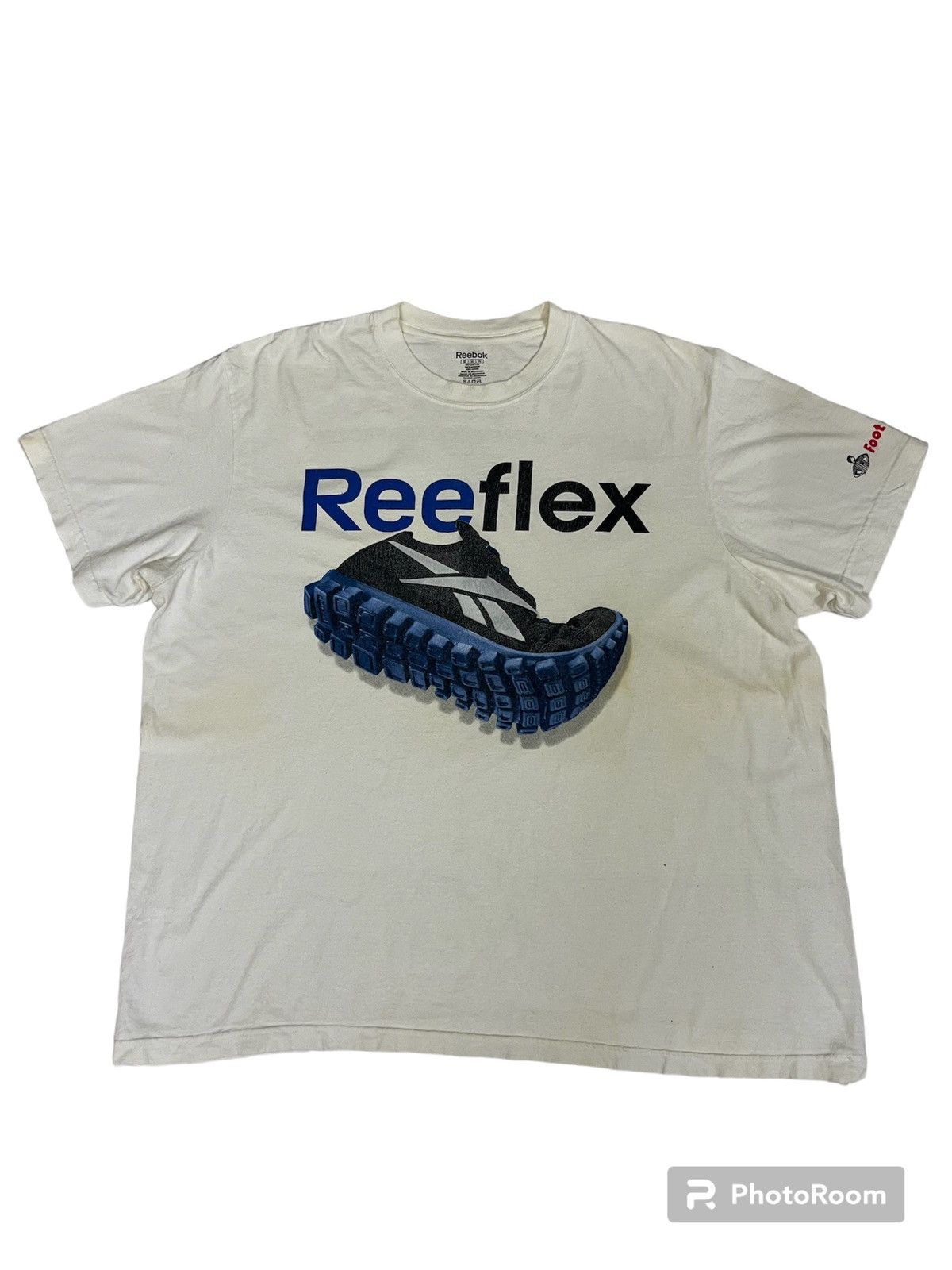 Vintage Reebok Reeflex Tee Big logo