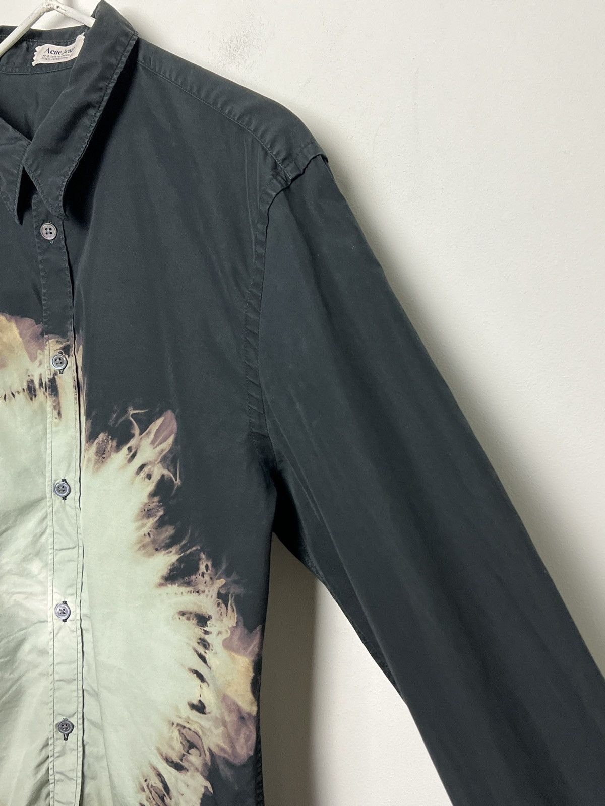 Acne Studios acne y2k star shirt 1/1 bleached tie dye Size US M / EU 48-50 / 2 - 6 Thumbnail