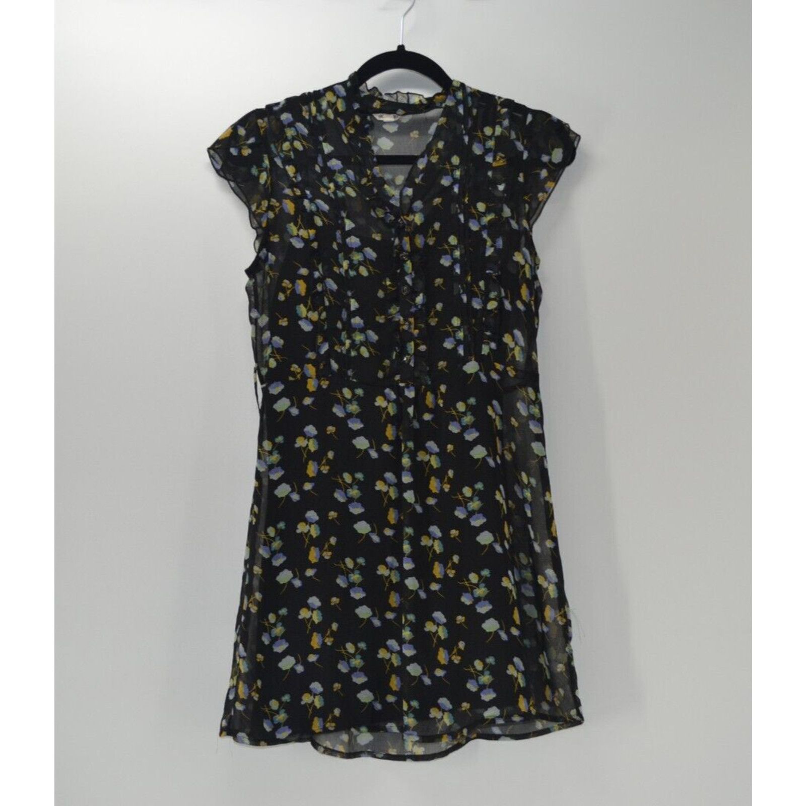 Other Heritage 1981 Women' Navy blue Dress Floral sleeveless Small Size S / US 4 / IT 40 - 1 Thumbnail