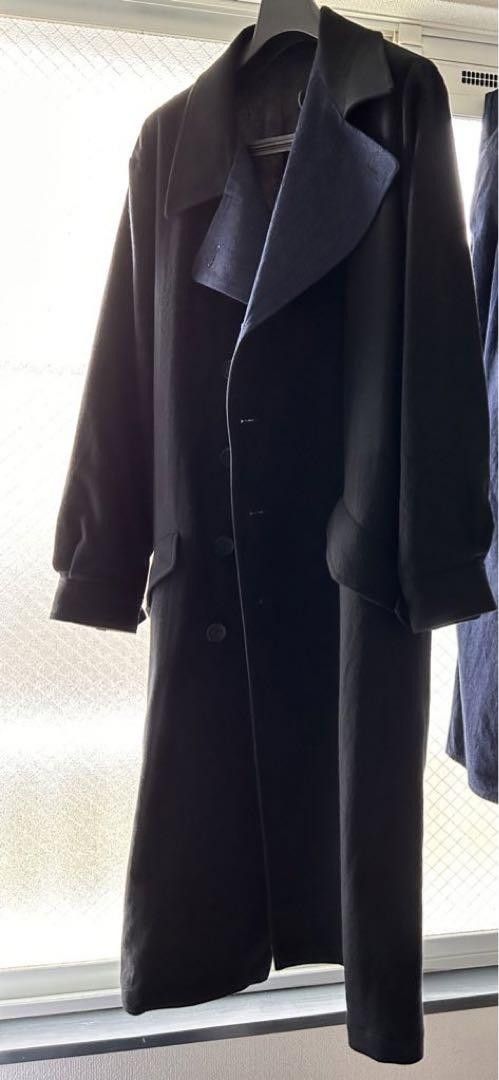 Yohji Yamamoto Yohji yamamoto pour homme 23aw flannel denim coat Size US S / EU 44-46 / 1 - 6 Thumbnail