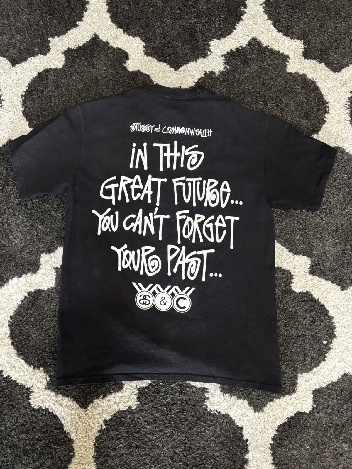 Stussy RARE! Stussy x Commonwealth Olympic Tee Size US M / EU 48-50 / 2 - 2 Thumbnail