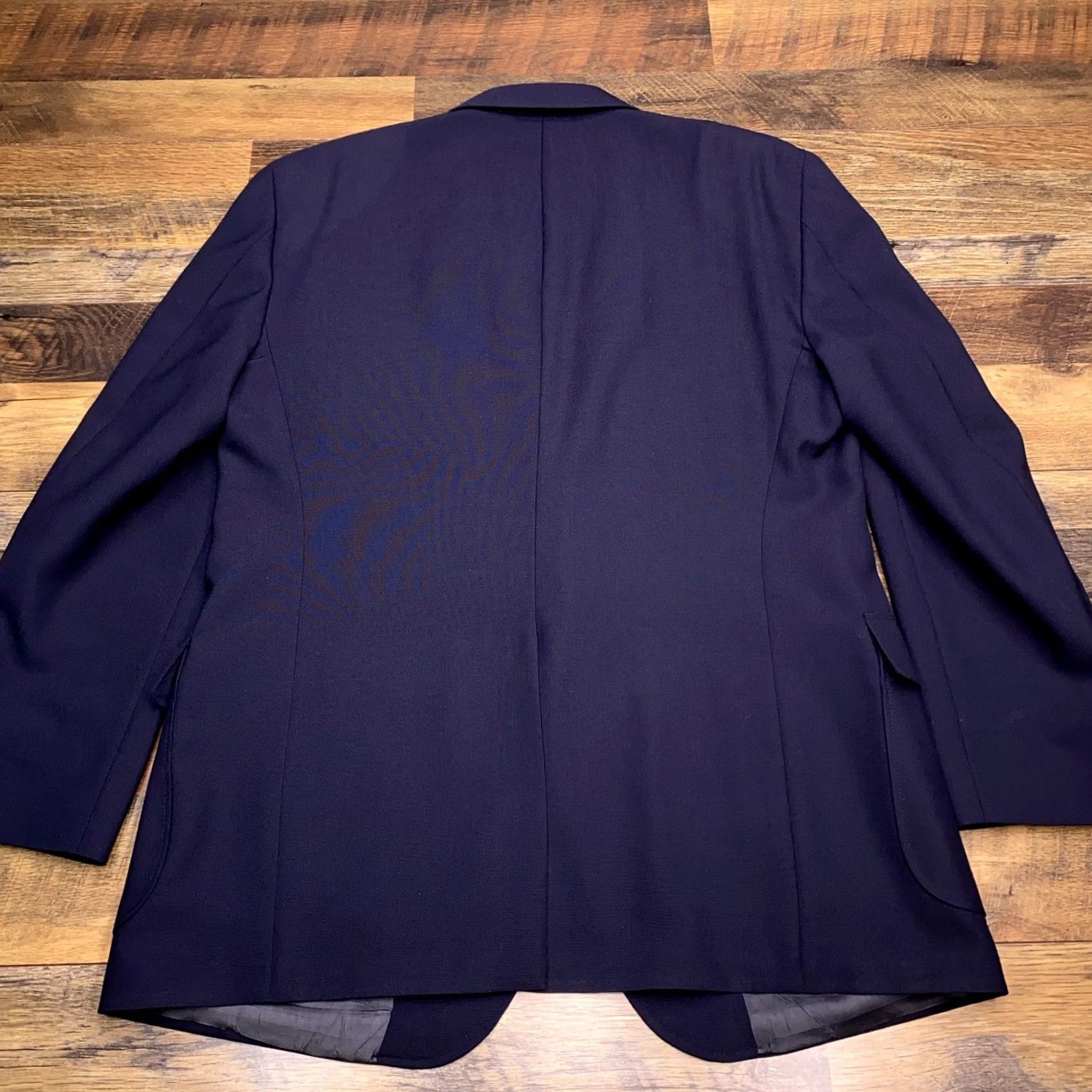 Vintage VINTAGE Arnold Palmer Sport Coat Mens 46R Navy Blue Wool Blazer Gold Buttons Jacket Blazer 90s Mens Size 46R - 2 Thumbnail
