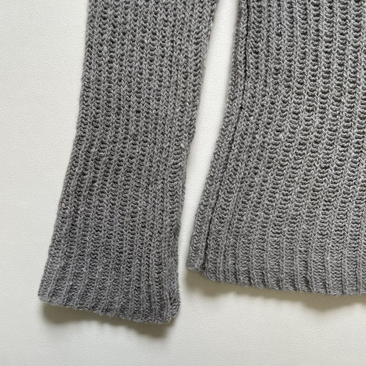 Dries Van Noten A/W 23 ‘Cobweb Weave’ Gray Sweater Size US M / EU 48-50 / 2 - 14 Thumbnail