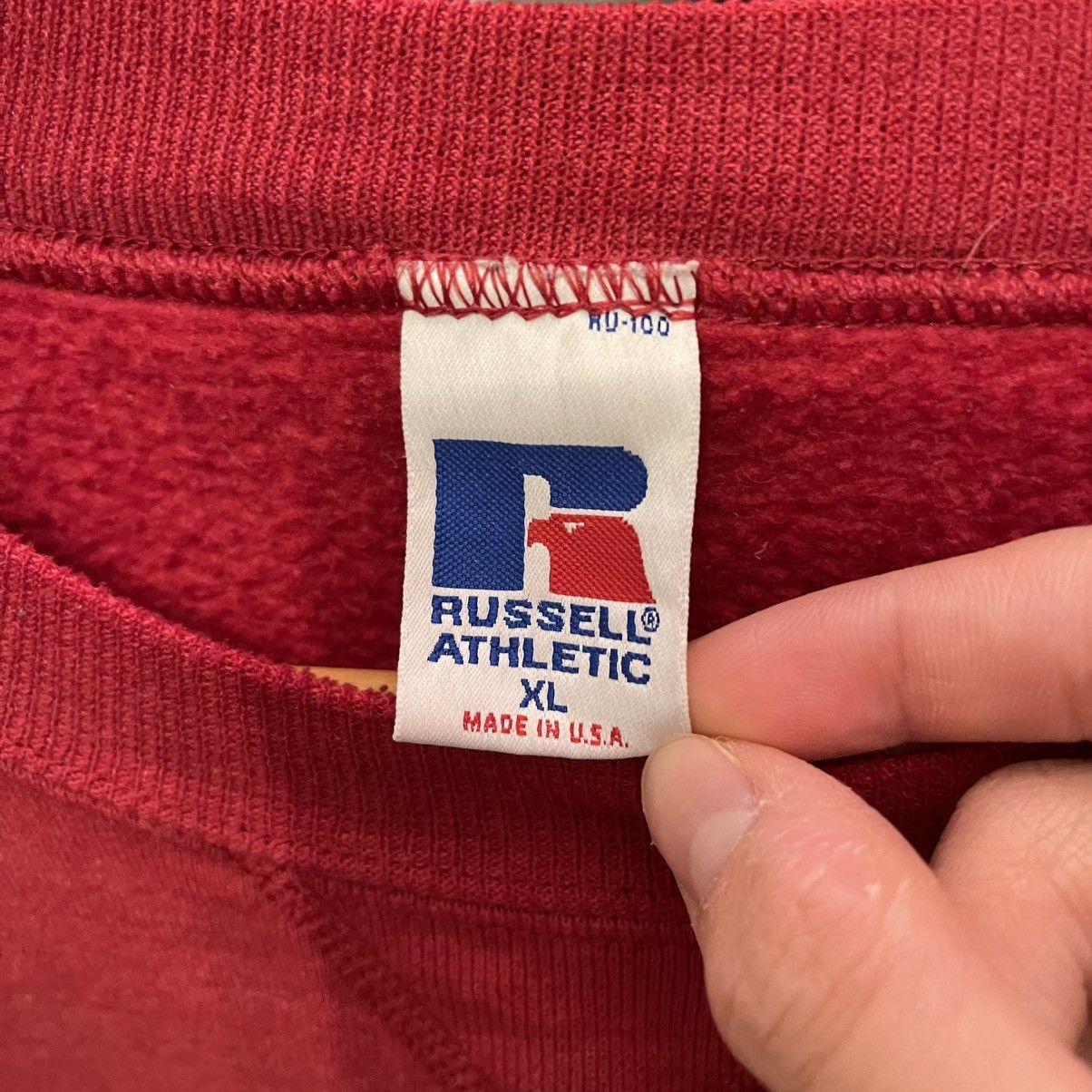 Russell Athletic × Vintage Russell Athletic Vintage Red Painters Oversized Crewneck Size US XL / EU 56 / 4 - 2 Thumbnail