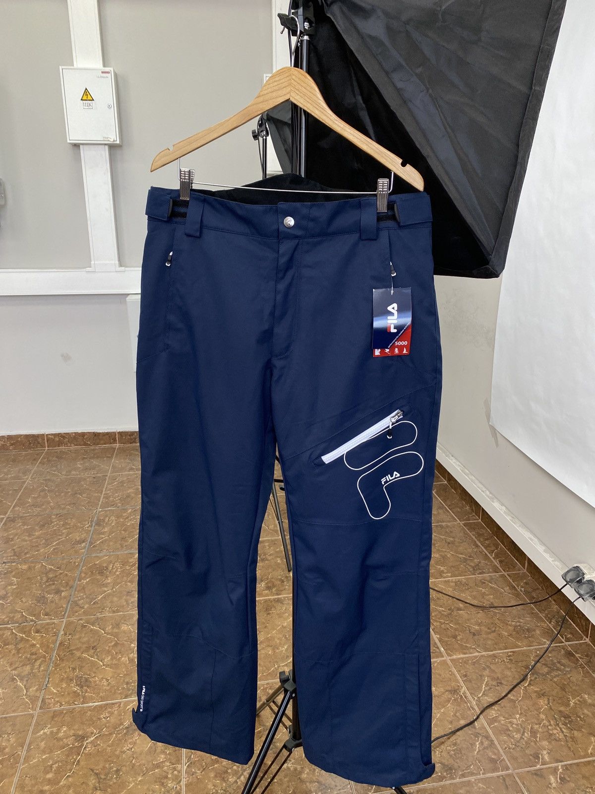 Fila 🎿 Fila Ski Sport Track Pants Y2K Snowboarding Size US 36 / EU 52 - 1 Thumbnail