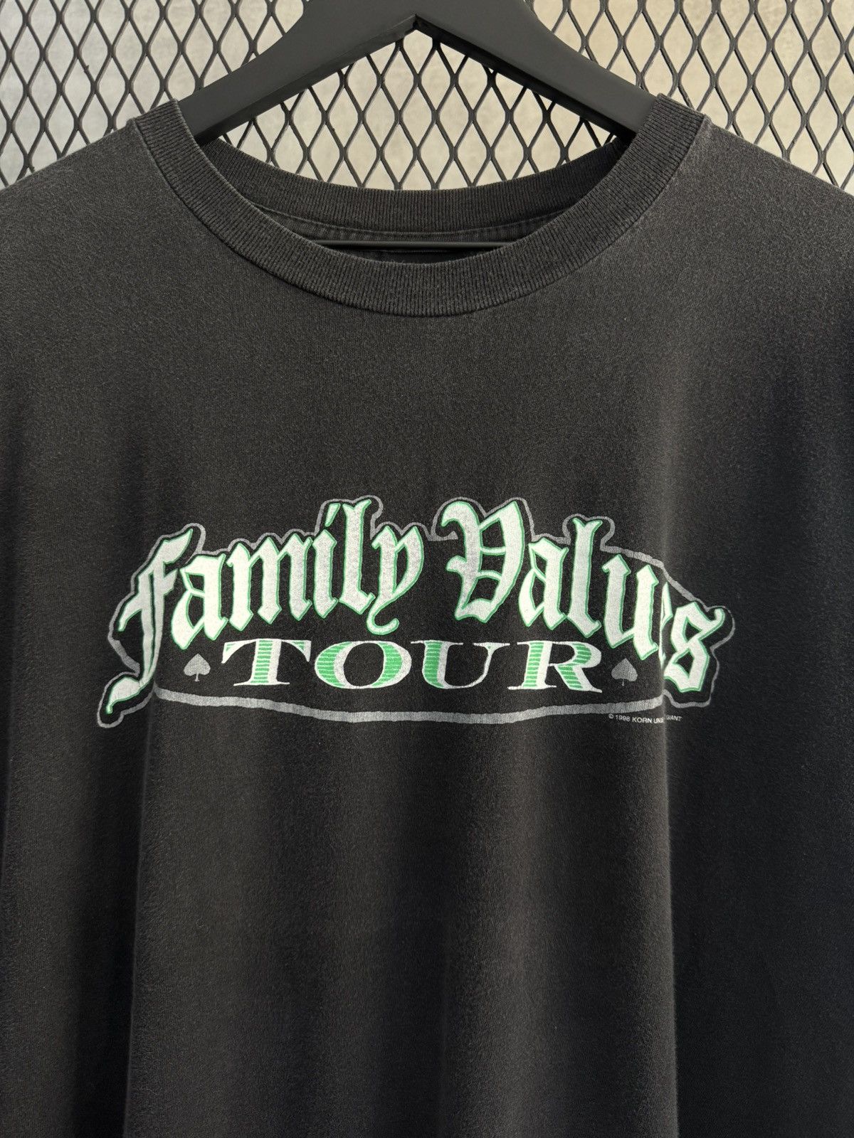 Band Tees Vintage 1998 Family Values Korn Limp Bizkit Rammstein Tour Size US XL / EU 56 / 4 - 2 Thumbnail