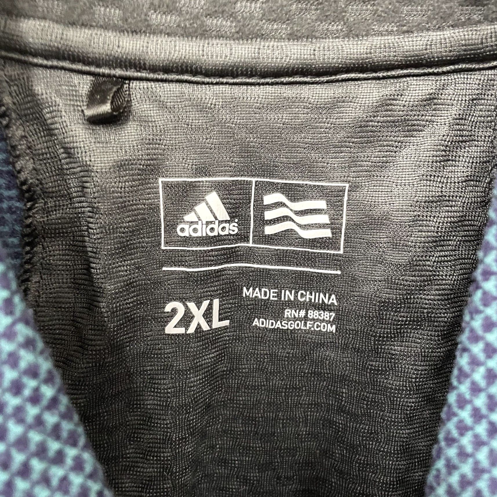 Adidas Adidas Half zip-up Jacket Mens 2XL Blue Pullover Activewear Basic Jacket Size US XXL / EU 58 / 5 - 4 Thumbnail
