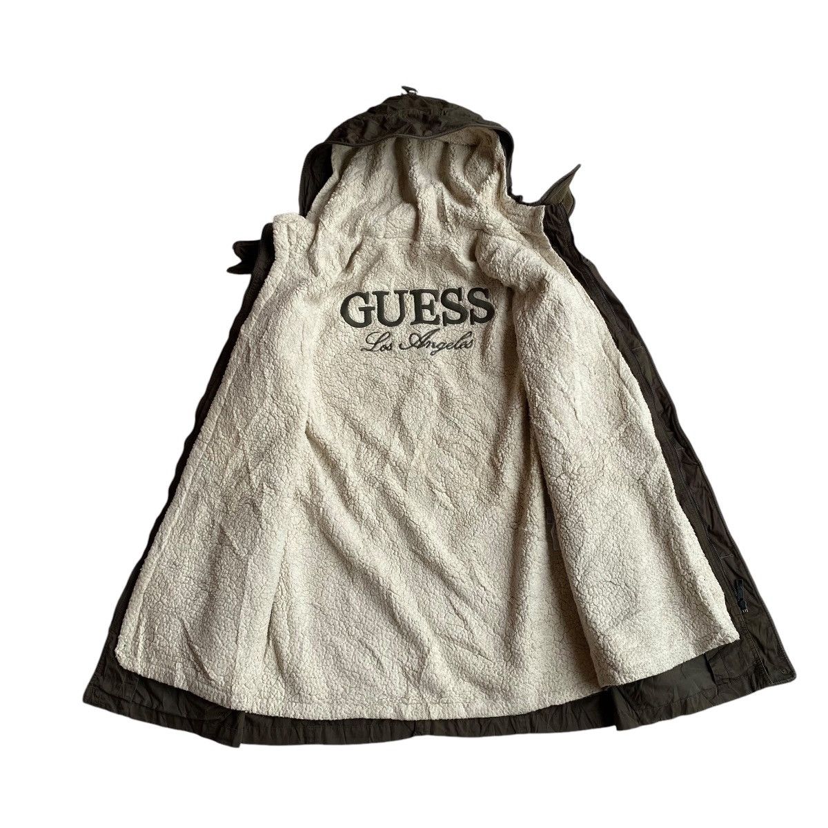 Guess Guess Los Angeles Fishtail Parka Jacket Size US L / EU 52-54 / 3 - 3 Thumbnail