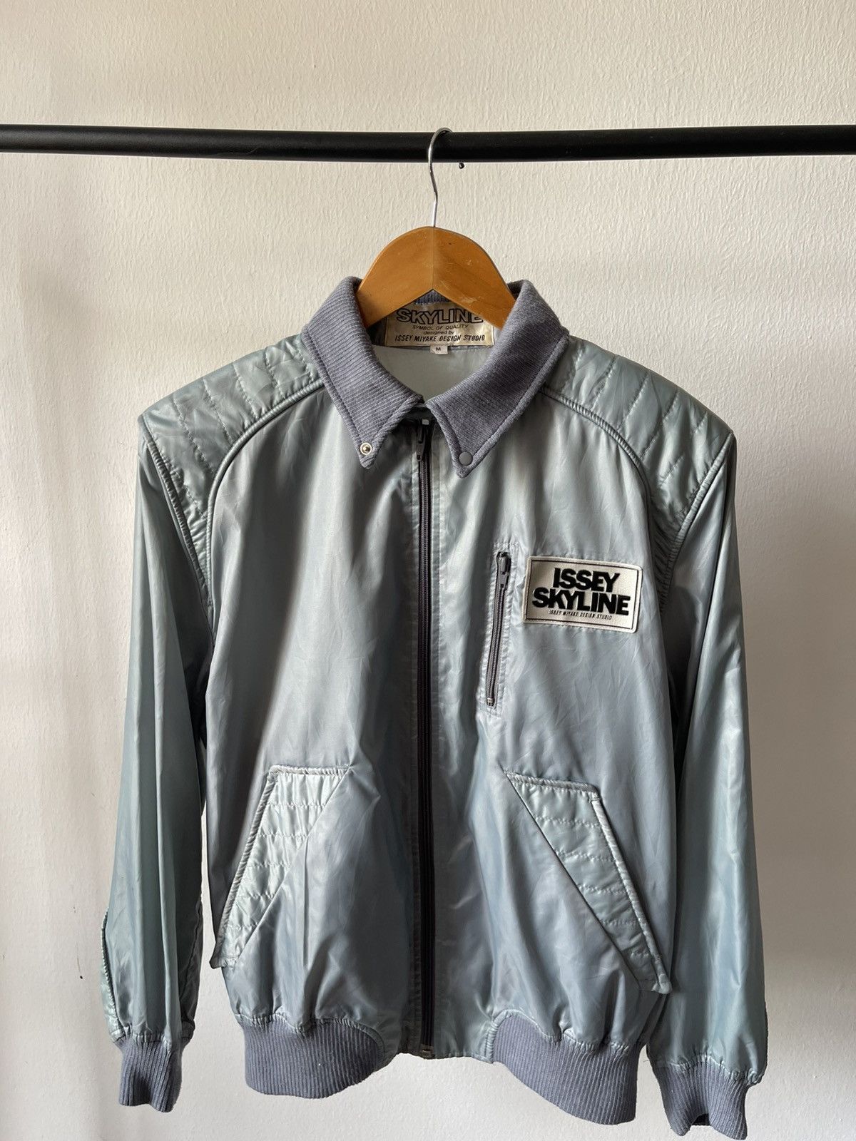 Issey Miyake 80s Issey Miyake Skyline Light Jacket Size US M / EU 48-50 / 2 - 7 Thumbnail