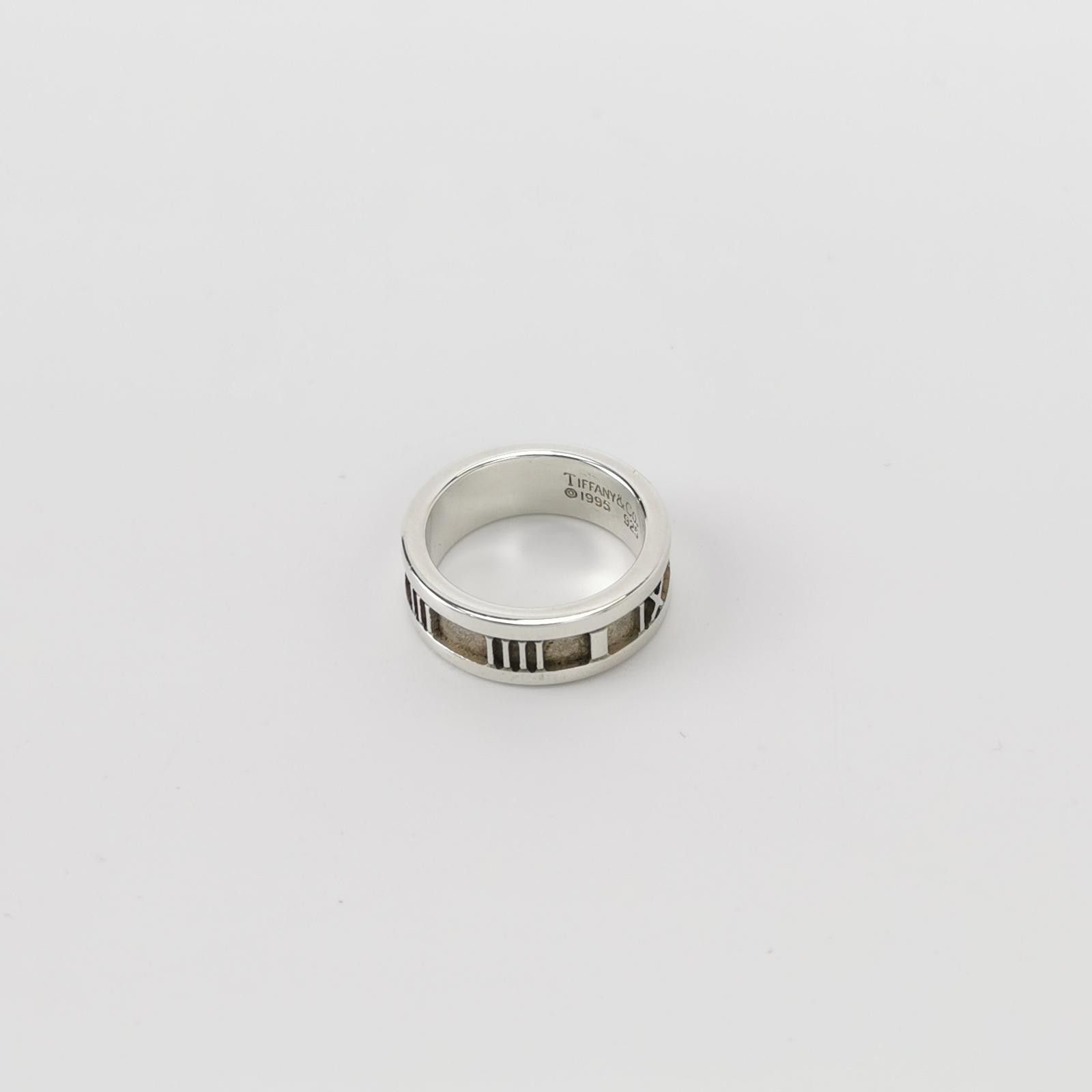 Tiffany & Co. Tiffany & Co. Atlas S925 Roman Numeral Ring Size 10 -z2505 Size ONE SIZE - 5 Thumbnail