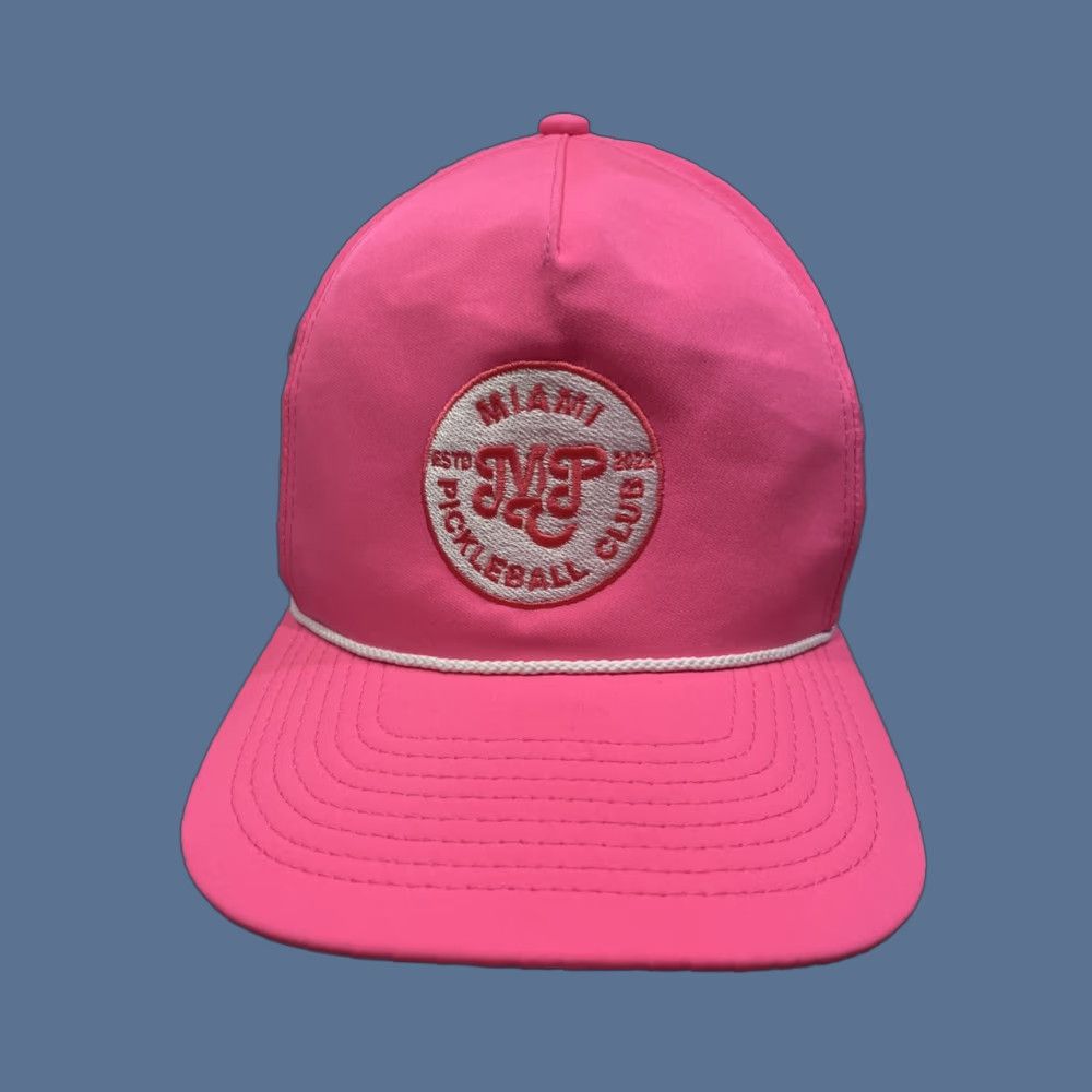 Imperial Imperial Pink Adjustable Miami Pickleball Club Cap Size ONE SIZE - 1 Thumbnail