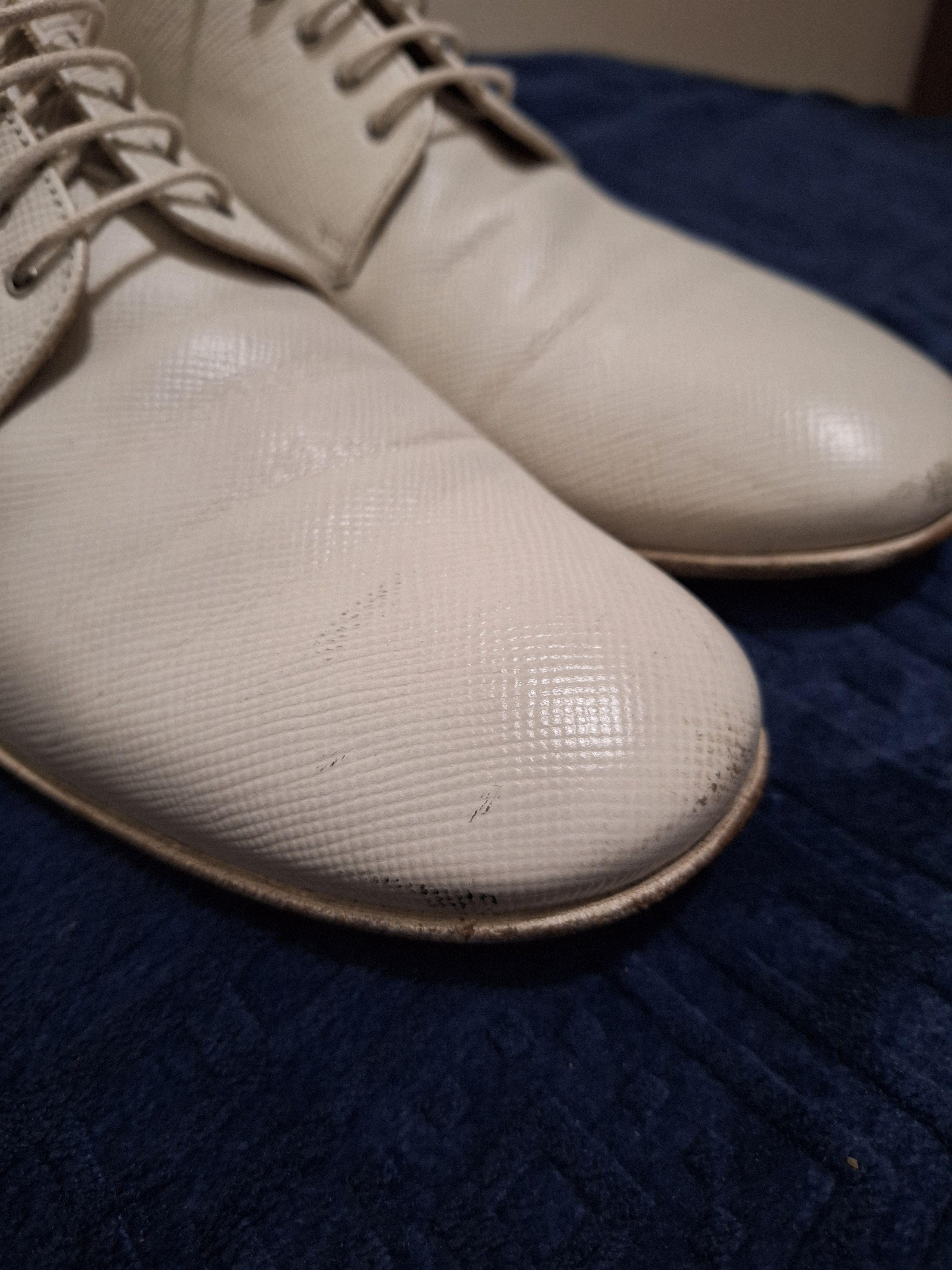 Prada Prada ivory derby shoes Size US 10 / EU 43 - 5 Thumbnail
