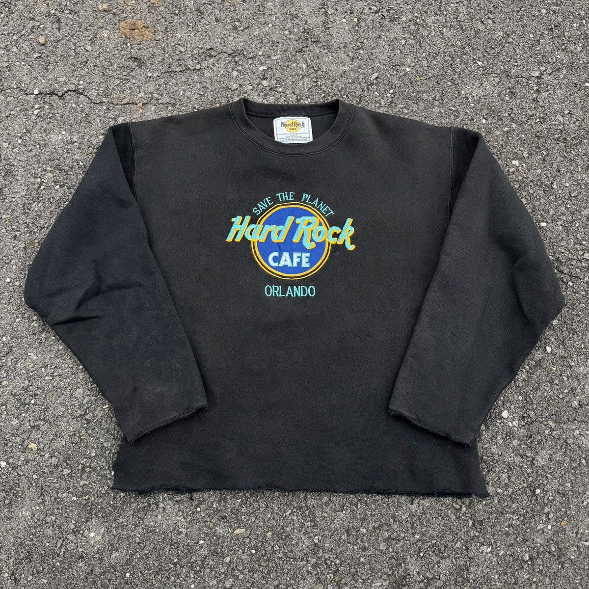Hard Rock Cafe vintage distressed hard rock cafe sweatshirt Size US M / EU 48-50 / 2 - 1 Thumbnail