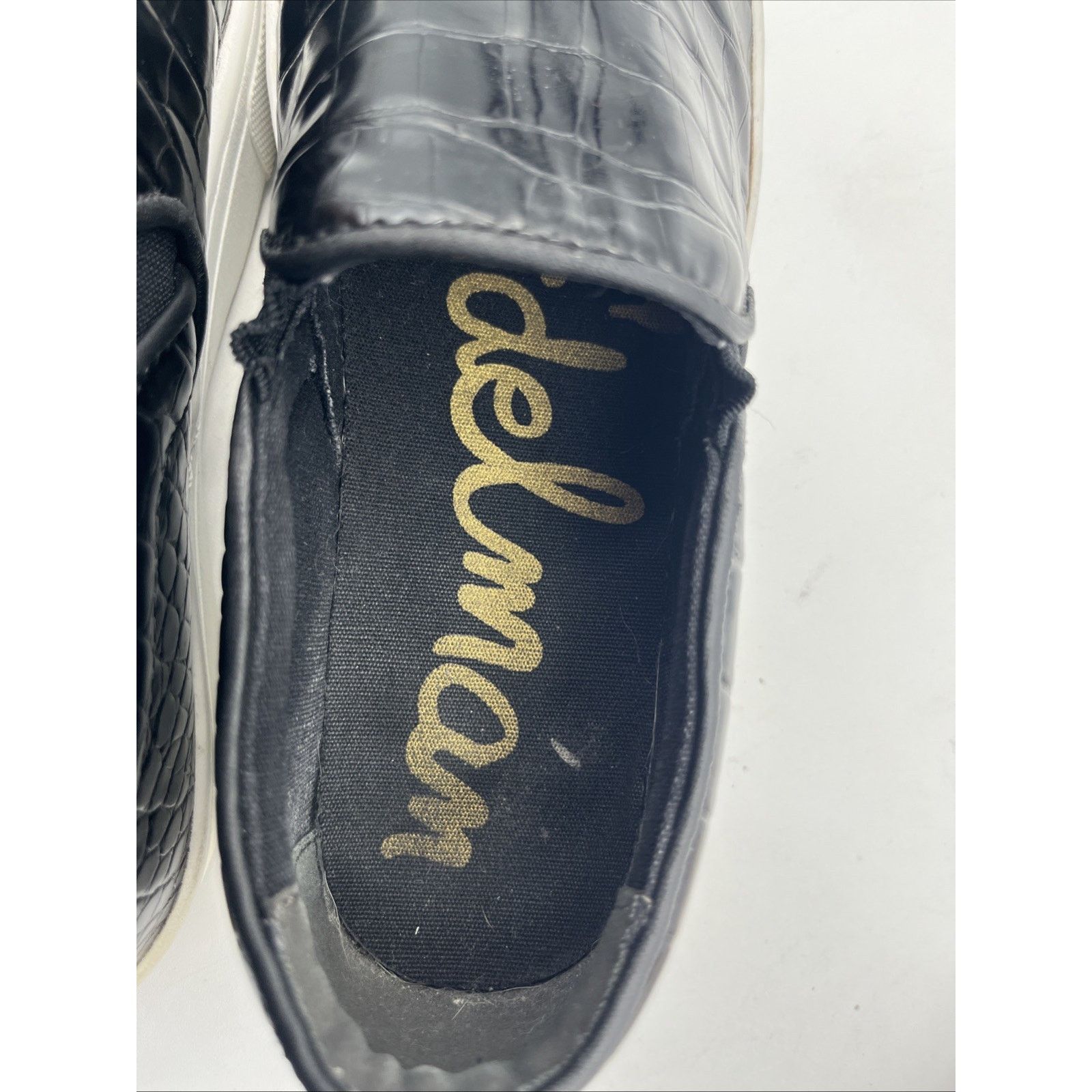 Sam Edelman Sam Edelman Sneakers Women's Size 6M Black Faux Leather Size US 6 / IT 36 - 13 Thumbnail