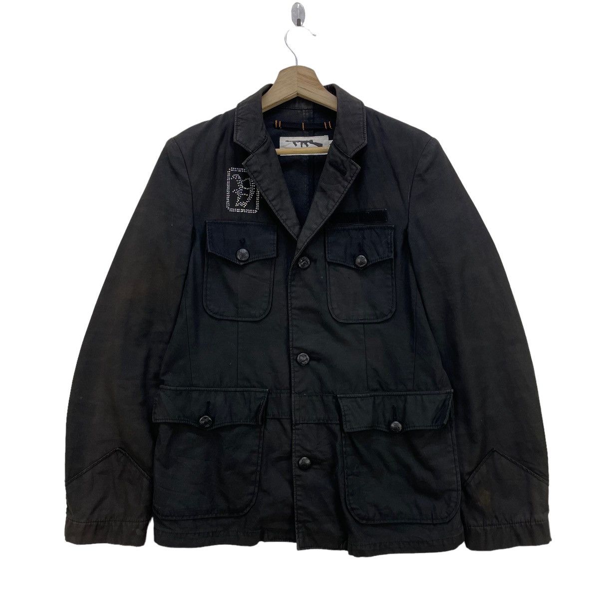 image of Civarize x Military Vanquish Soldier Field Jacket in Black, Women's (Size Medium)