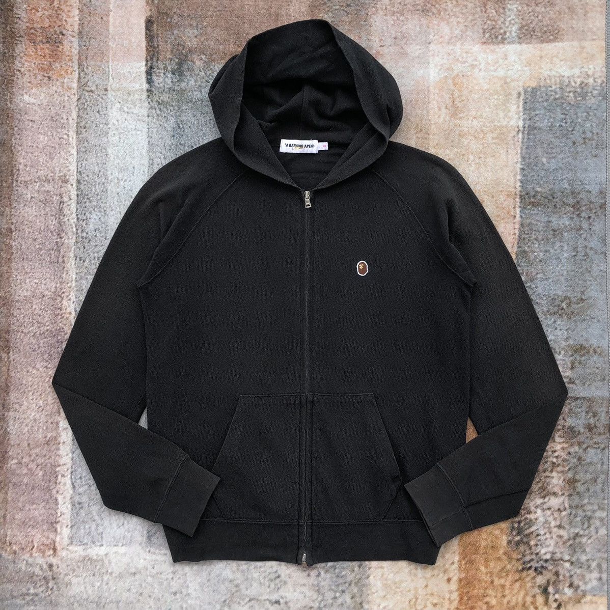 Bape OG A Bathing Ape Head One Point Sun Faded Women Hoody Size S / US 4 / IT 40 - 1 Thumbnail