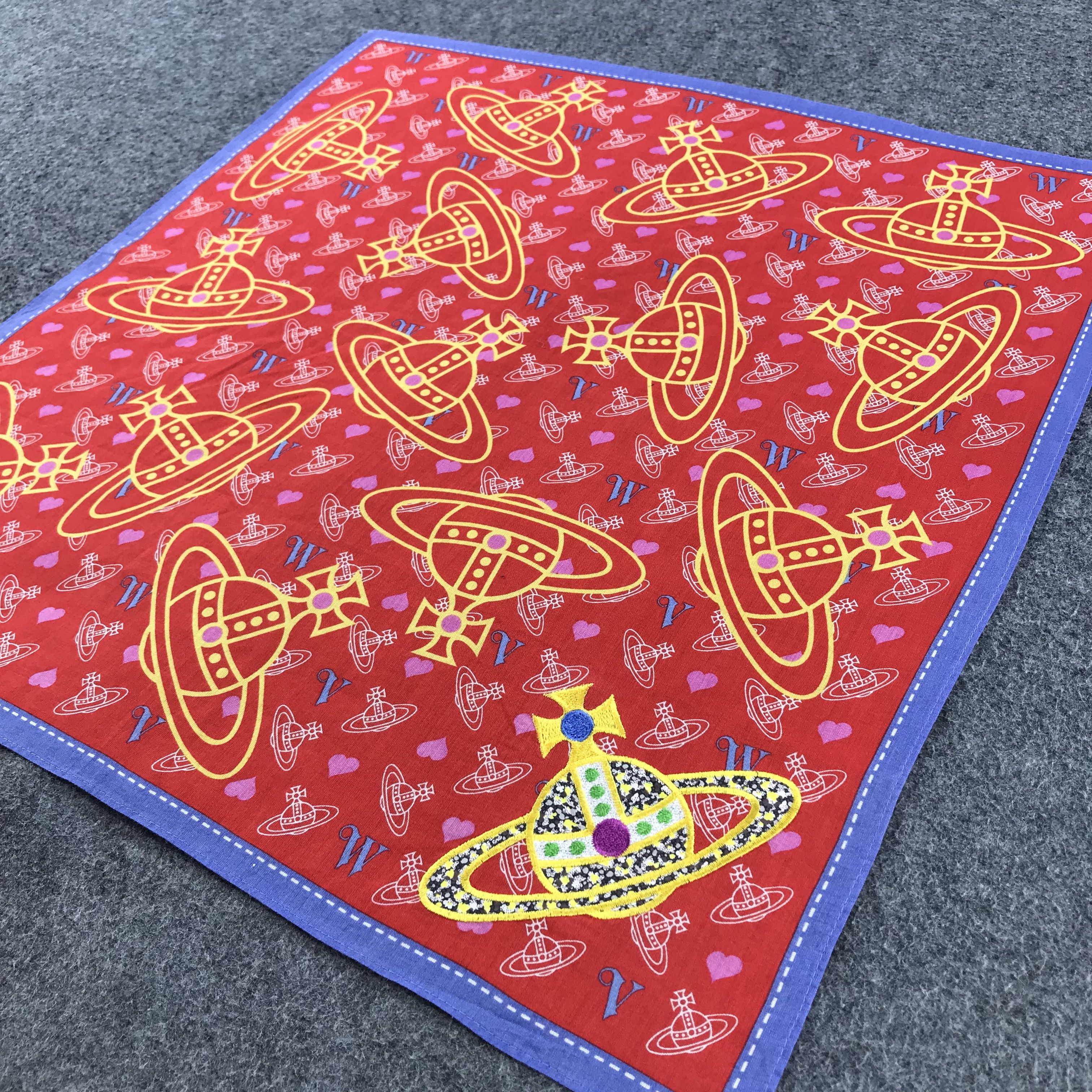 Vintage Vivienne Westwood Handkerchief Neckerchief Bandana H1295 Size ONE SIZE - 4 Thumbnail