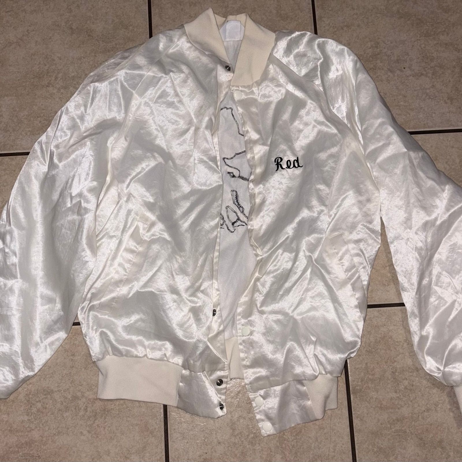 Other Vintage West Ark Jacket size large white cowboy embroidered Size US L / EU 52-54 / 3 - 2 Thumbnail