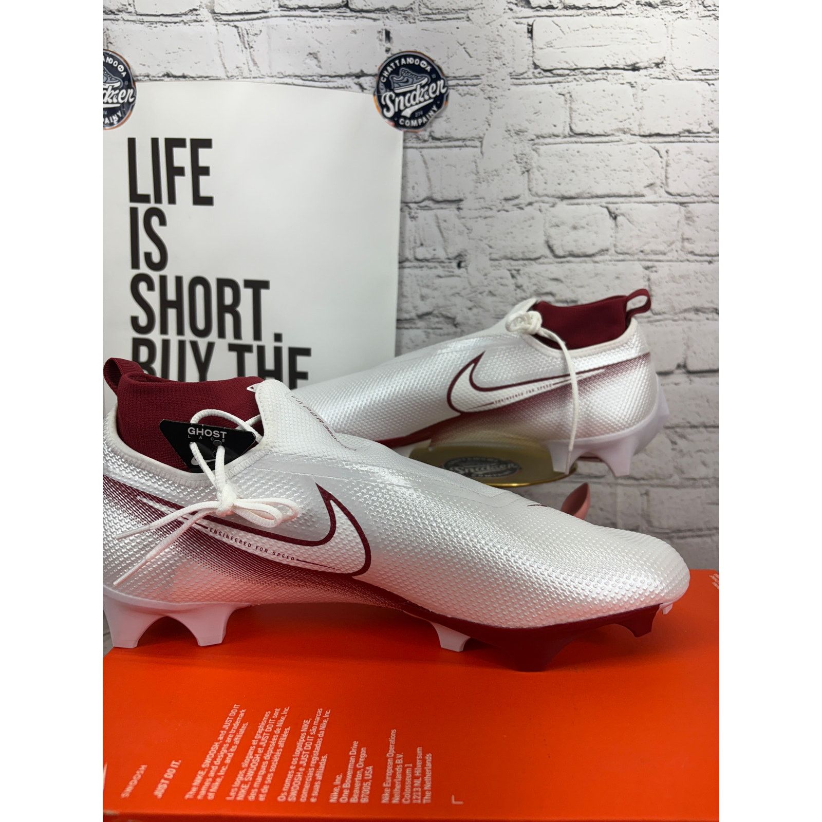 Nike Nike Vapor Edge 360 Pro Ghost Lace NFL Football Cleat Men 16 Size US 15 / EU 48 - 6 Thumbnail