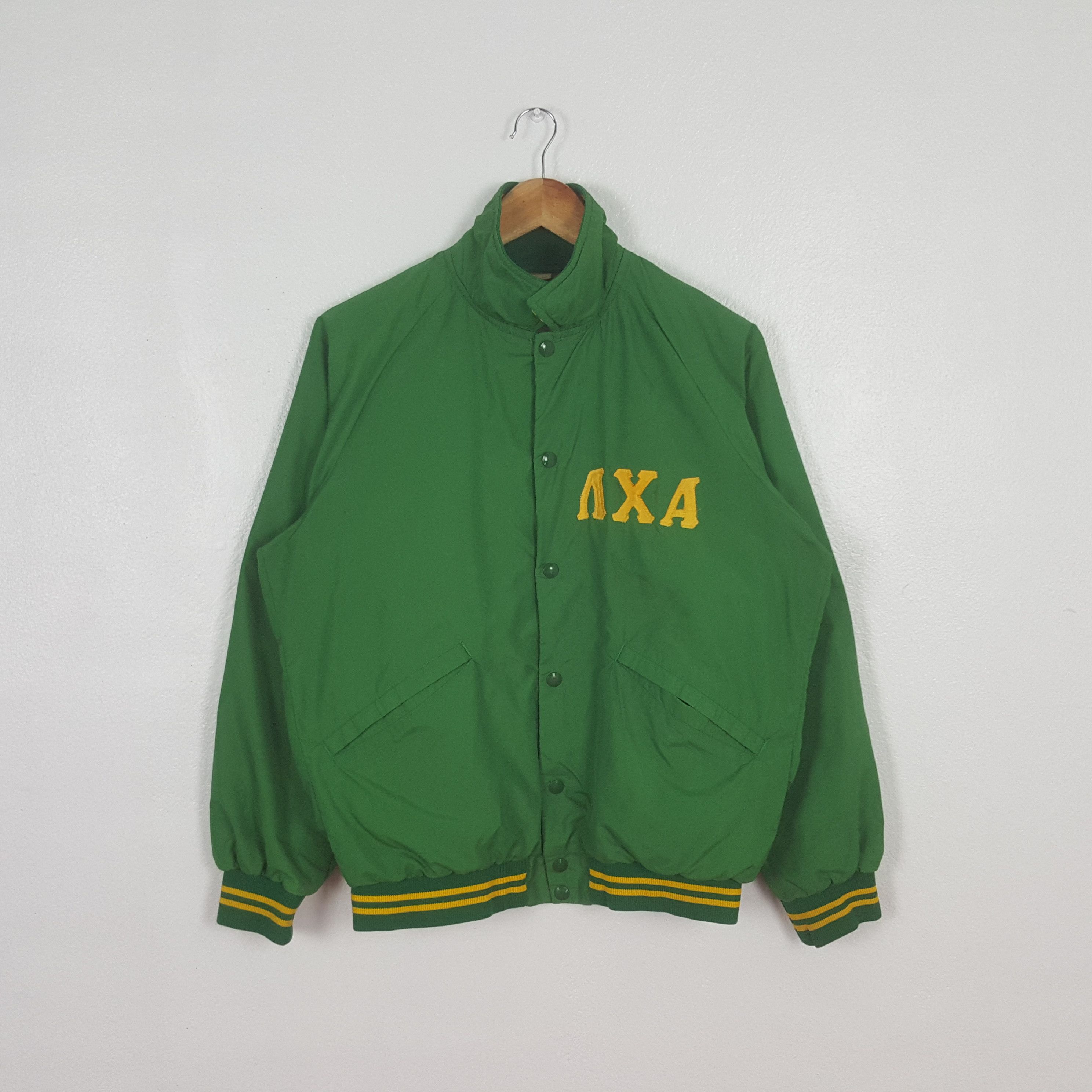 Russell Athletic Vintage Lords Of Lambda Baseball 90's Jacket C306N13 Size US L / EU 52-54 / 3 - 3 Thumbnail