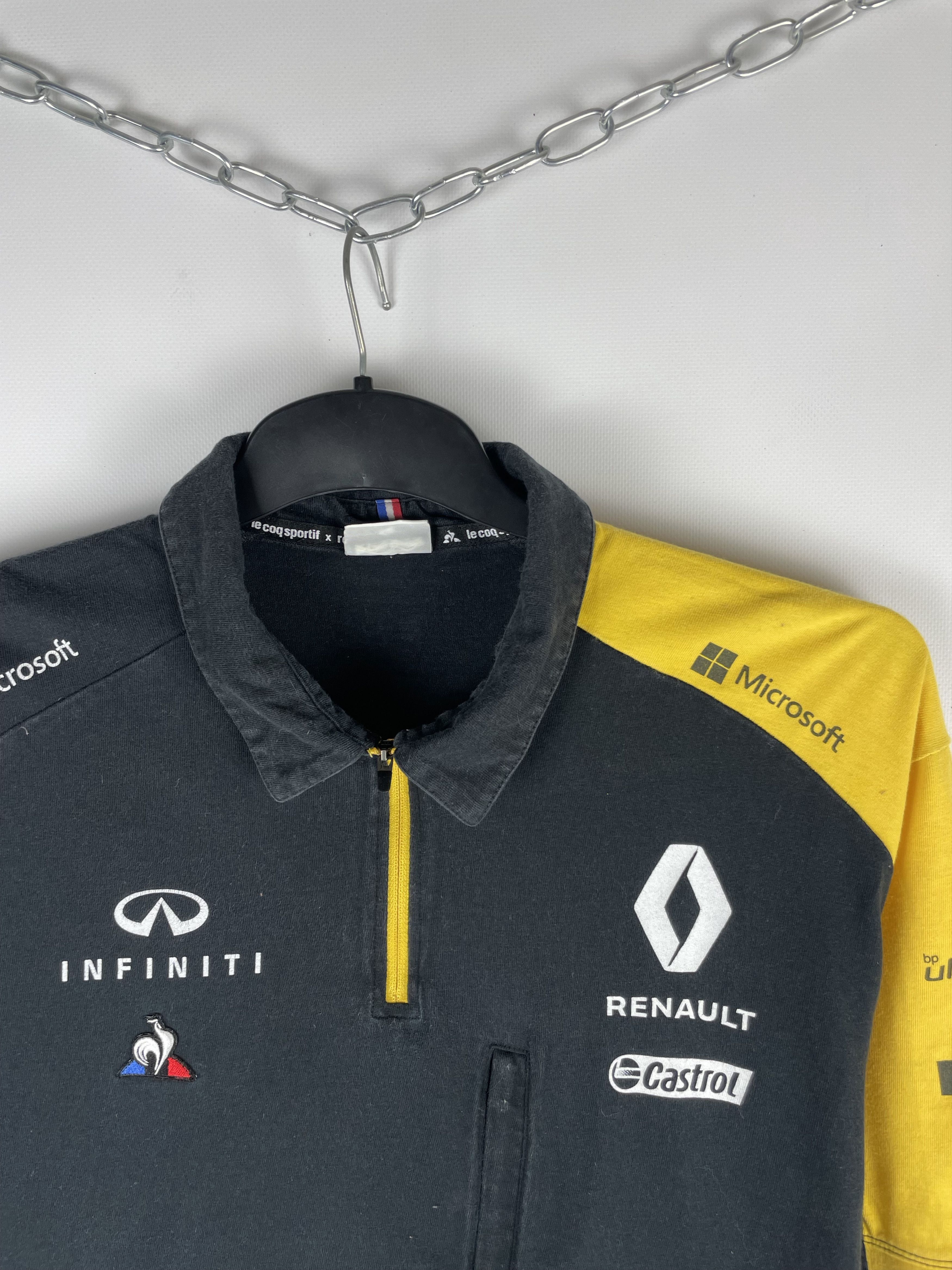 Vintage Le Coq Sportif Vintage Infiniti Renault F1 Team Polo Shirt Size US XXL / EU 58 / 5 - 4 Thumbnail