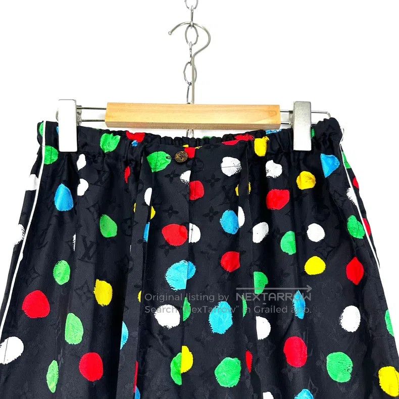 Louis Vuitton Louis Vuitton Co-branded mulberry silk colored polka-dot p Size US 34 / EU 50 - 3 Thumbnail