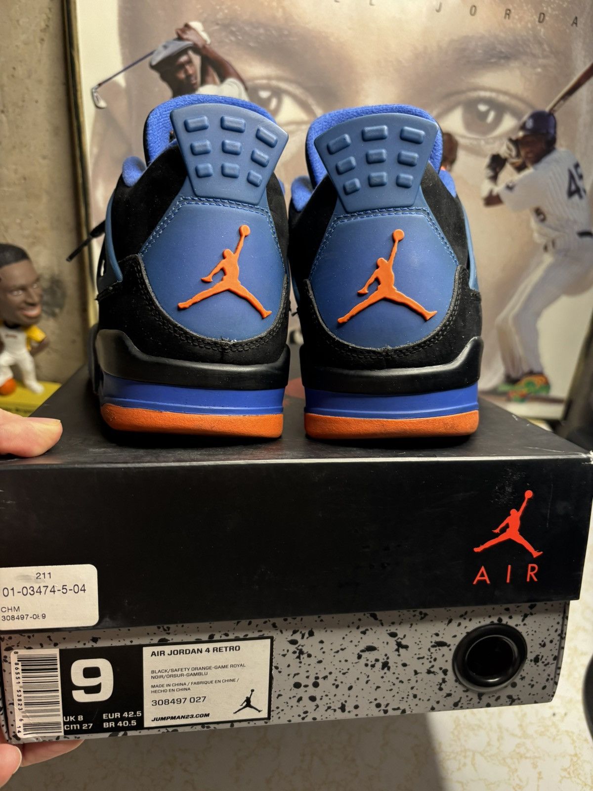 Jordan Brand Air Jordan 4 Retro Cavs 2012 Size US 9 / EU 42 - 7 Thumbnail