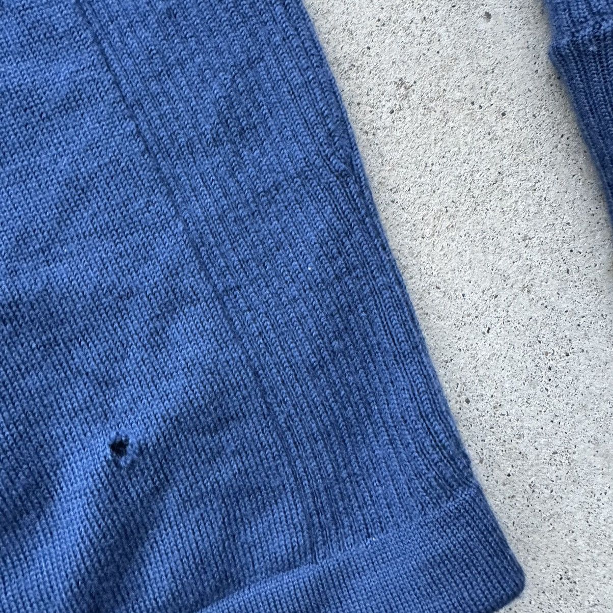 Patagonia Vintage Patagonia Merino Wool 1/4 Zip Sweater Men XL Blue Size US XL / EU 56 / 4 - 8 Thumbnail