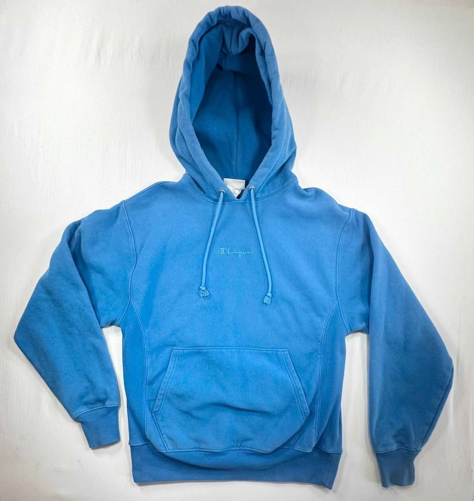 Champion Champion Reverse Weave Drawstring Hoodie Blue Women's M Size M / US 6-8 / IT 42-44 - 1 Thumbnail