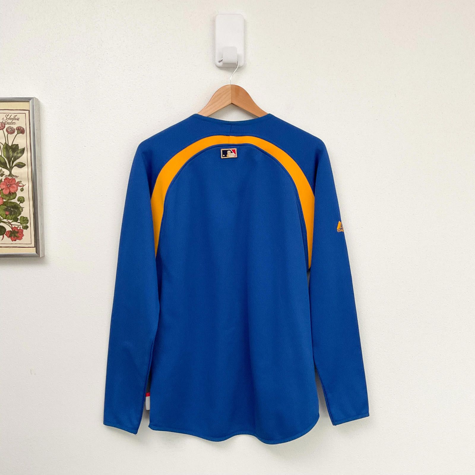 Cooperstown Collection VTG y2k Milwaukee Brewers embroidered long sleeve pullover M Size US M / EU 48-50 / 2 - 2 Thumbnail