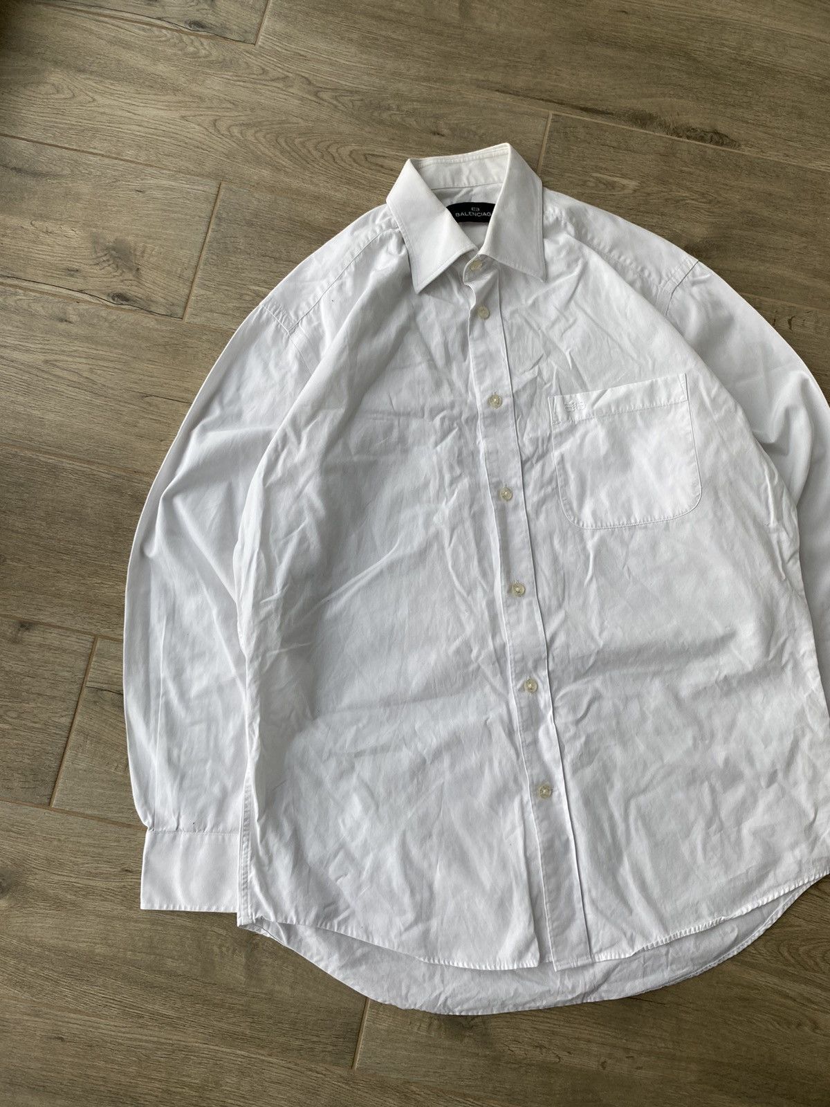 Balenciaga Balenciaga Vintage Button Shirt Size US M / EU 48-50 / 2 - 4 Thumbnail