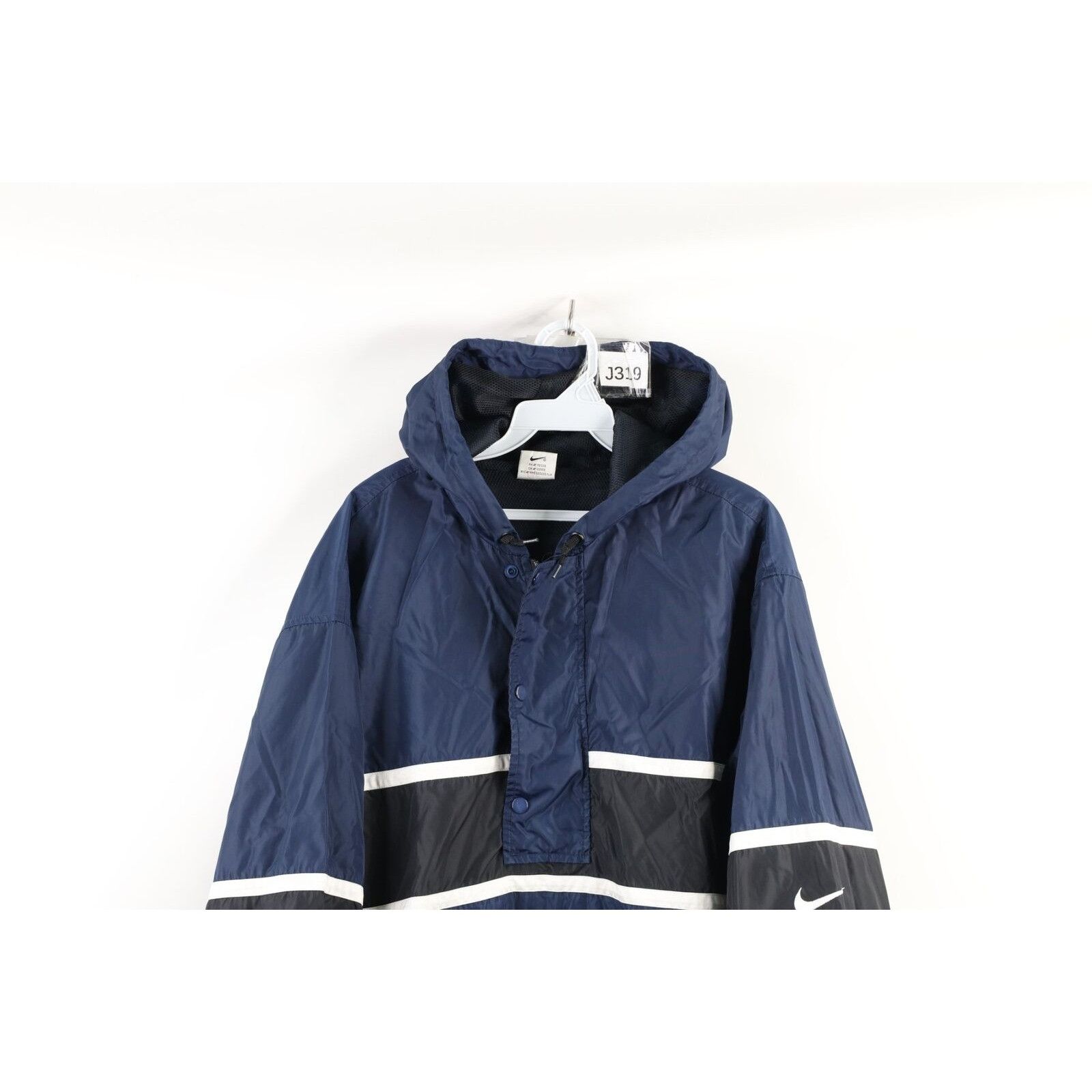 Nike × Vintage Vintage 90s Nike Travis Scott Mini Swoosh Anorak Jacket Size US M / EU 48-50 / 2 - 2 Thumbnail