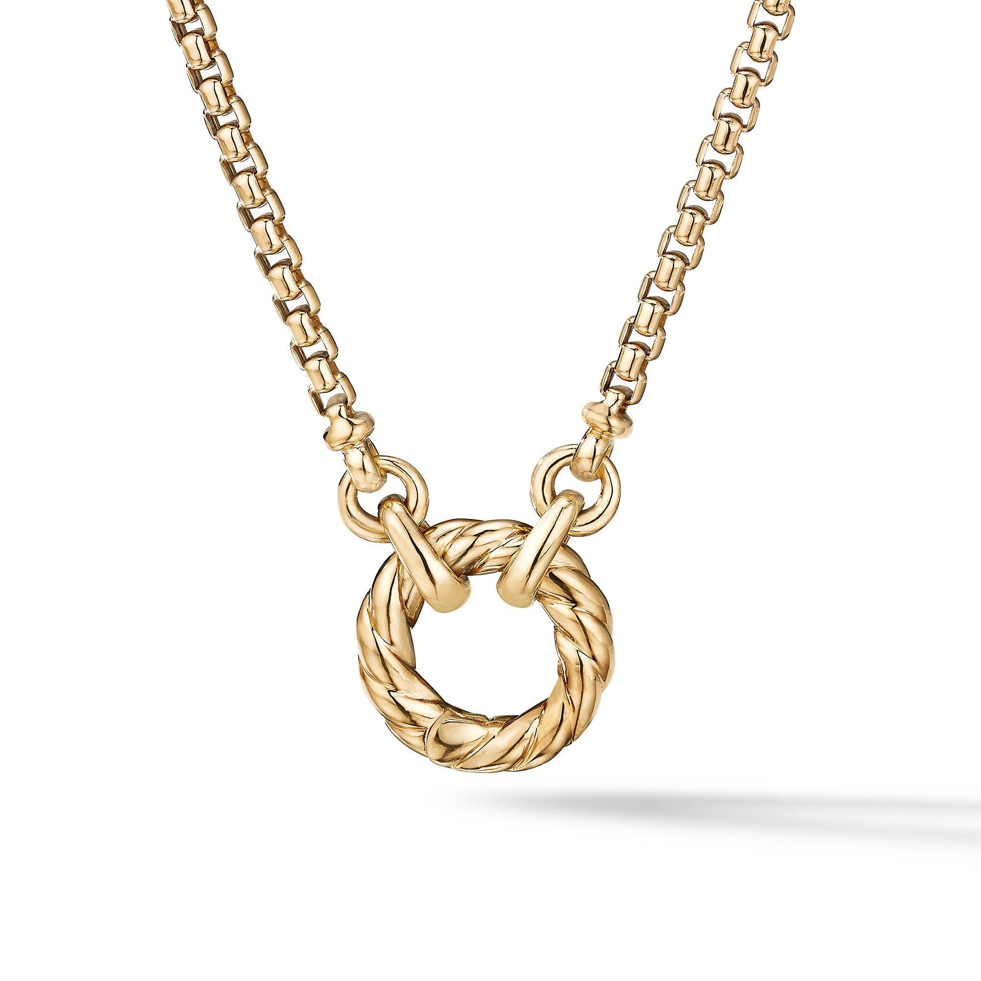 David Yurman o1w1db10325 Necklace in 18K Yellow Gold & 2.7mm Size ONE SIZE - 1 Thumbnail